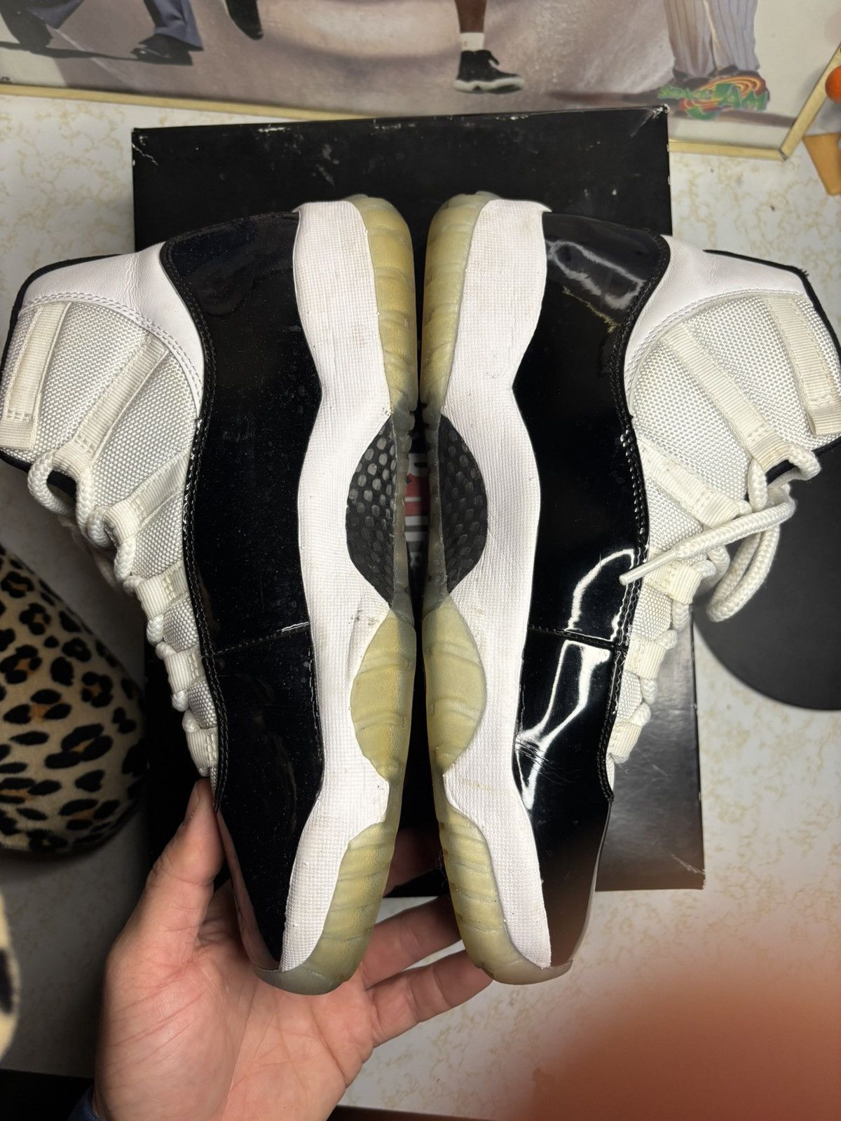Jordan Brand Air Jordan 11 Retro 2018 Concord 2018 Size US 9 / EU 42 - 3 Thumbnail