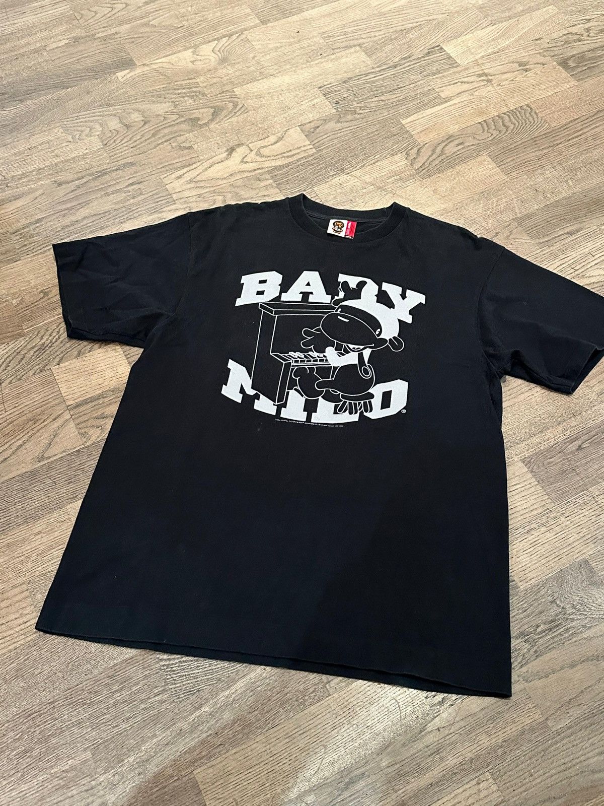 Bape A Bathing Ape BAPE Baby Milo Piano Tee Size US L / EU 52-54 / 3 - 1 Thumbnail