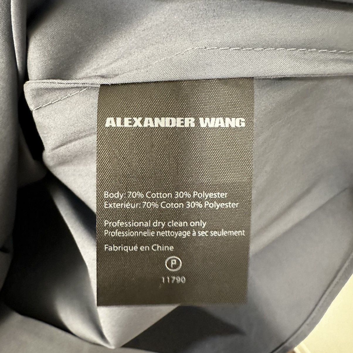 Alexander Wang Beautiful Alexander Wang Gray Shirt Sz46 Size US S / EU 44-46 / 1 - 5 Thumbnail