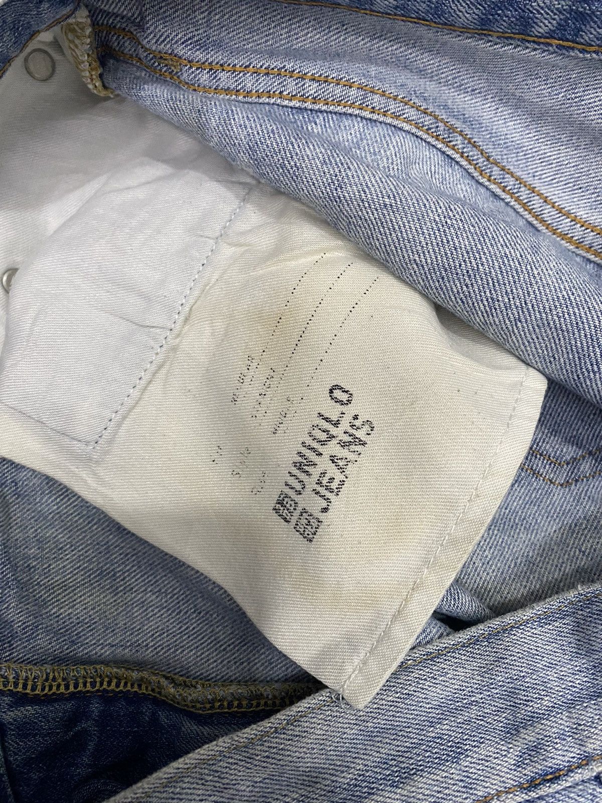 Undercover VINTAGE UNIQLO JAPAN SELVEDGE DISTRESSED UNDERCOVER STYLE Size US 36 / EU 52 - 10 Thumbnail