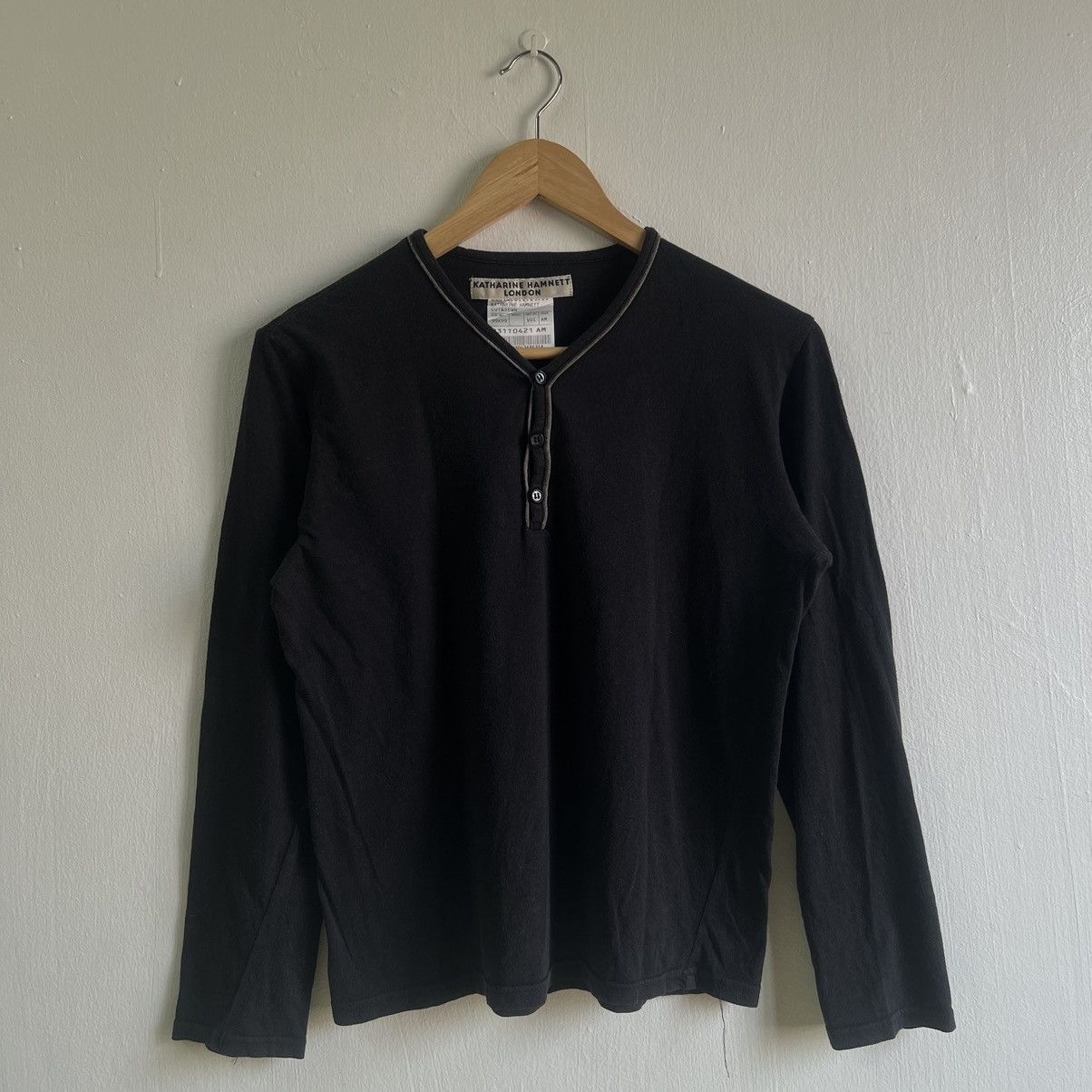 Designer × Katharine Hamnett London KATHARINE HAMNETT LONDON LONGSLEEVE TEE Size US S / EU 44-46 / 1 - 1 Thumbnail