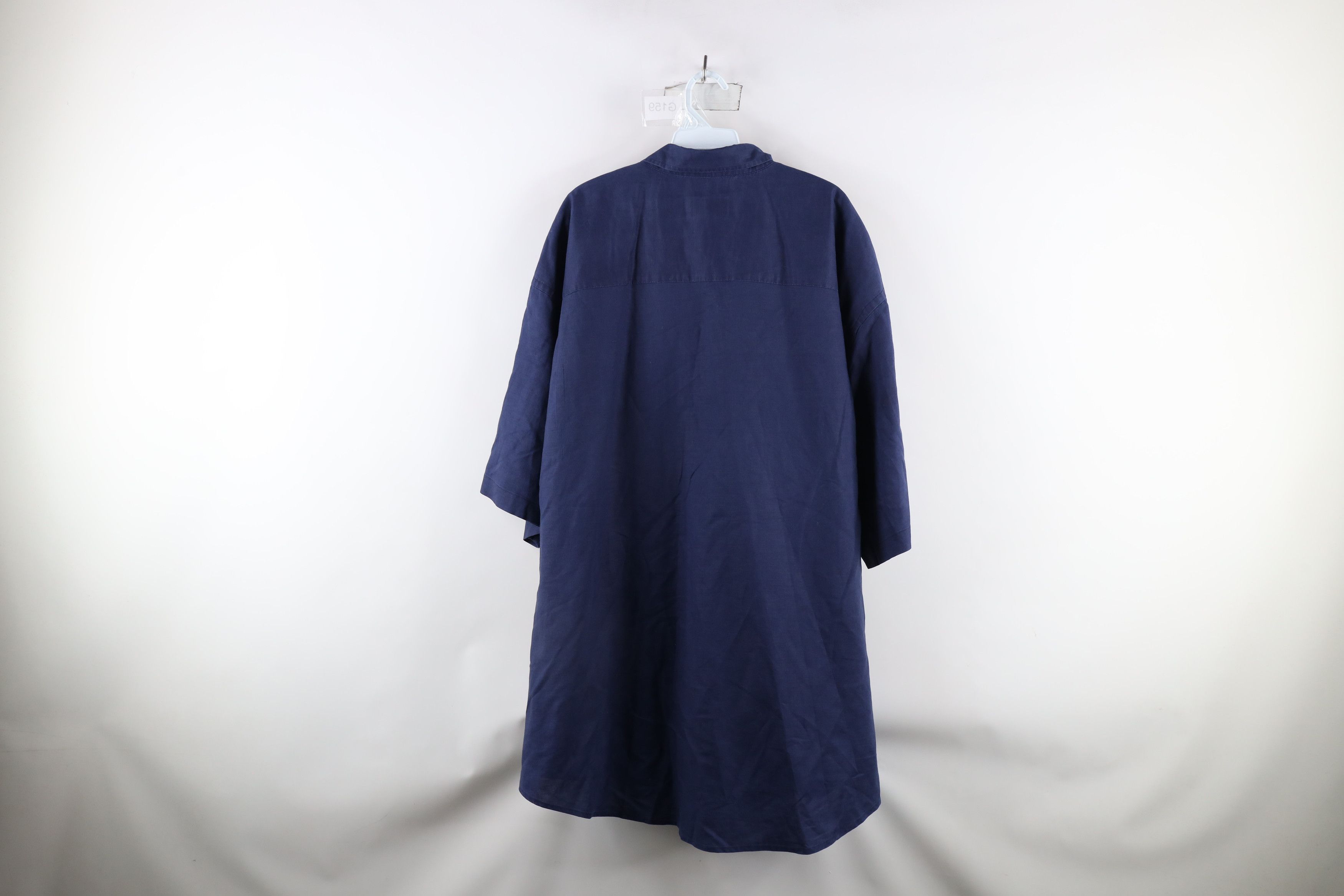 Eddie Bauer × Vintage Vintage 90s Eddie Bauer Blend Short Sleeve Button Shirt Size US XXL / EU 58 / 5 - 8 Thumbnail