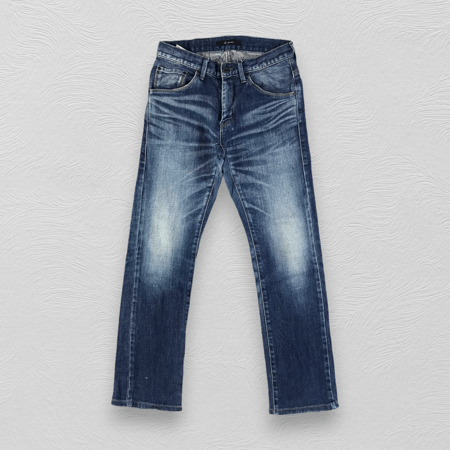 Japanese Brand John Bull Jeans Blue Wash Denim KJ1614 Size US 28 / EU 44 - 1 Thumbnail