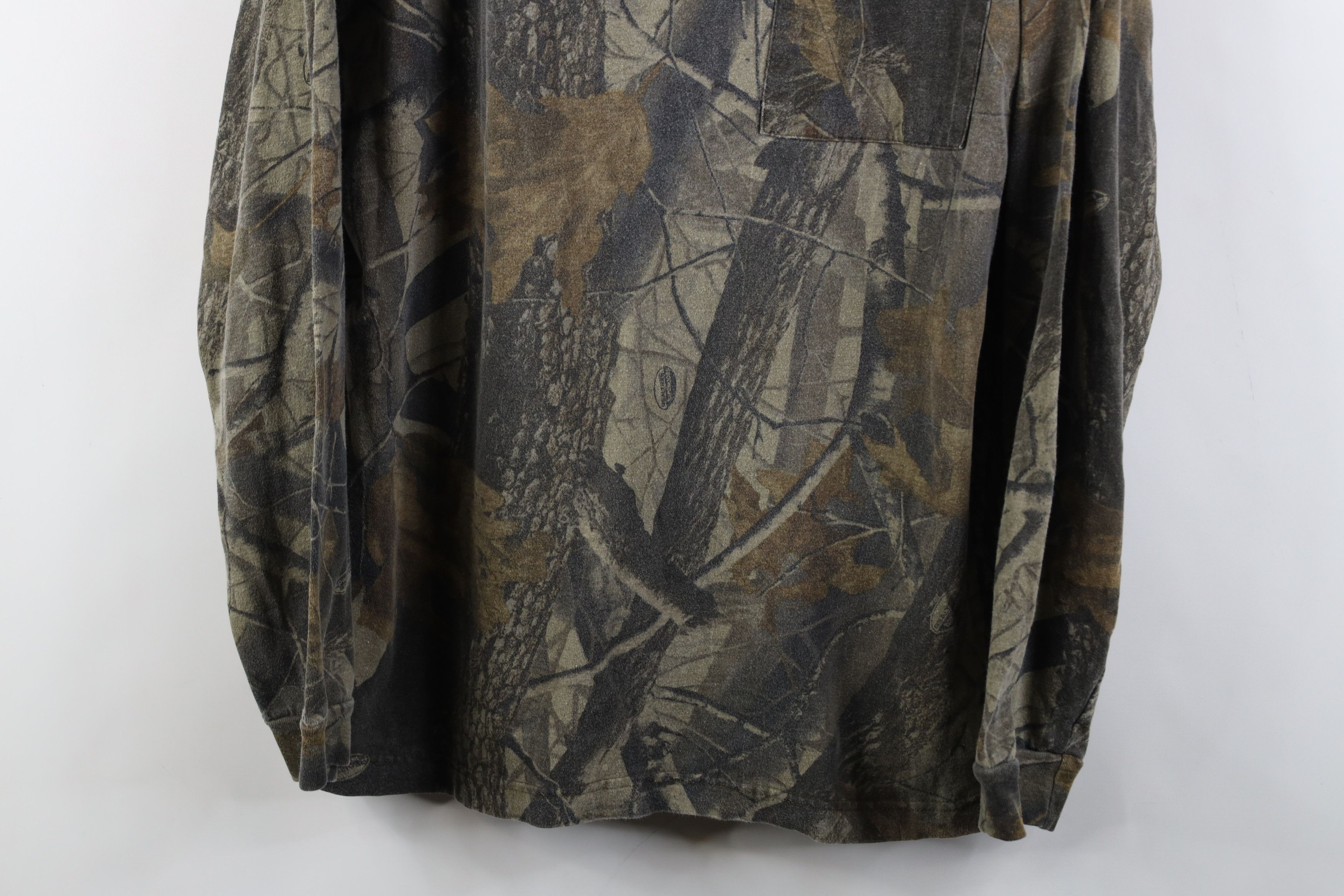 Vintage Vintage 90s Y2K Streetwear Camouflage Long Sleeve T-Shirt Size US M / EU 48-50 / 2 - 3 Thumbnail