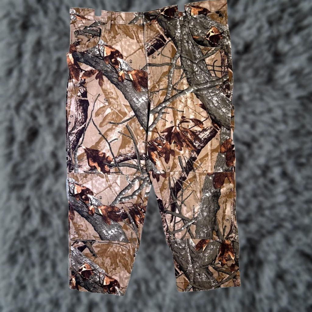 Wrangler Wrangler Authentics Jeans Men 40 x 32 Brown Camouflage Cotton Relaxed Fit Straight Leg Denim Size US 40 / EU 56 - 1 Thumbnail
