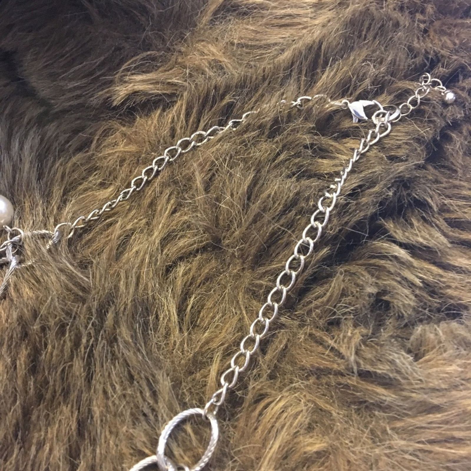 Jewelry Elegant baubles and pearls silver tone necklace Size ONE SIZE - 9 Thumbnail