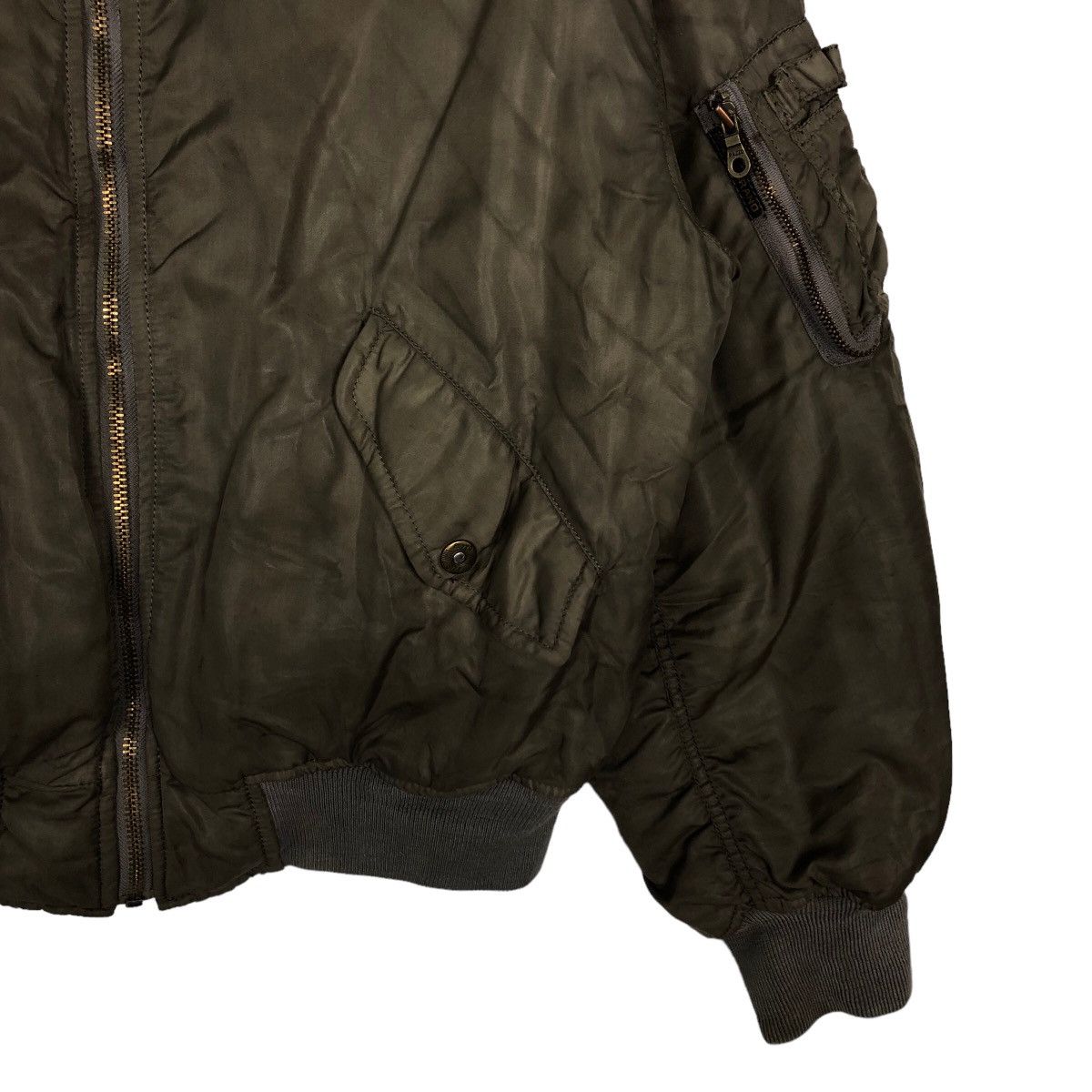 Japanese Brand 🔥90’s Riot Riot Vintage Bomber Jacket Pazzo Japan Made Size US M / EU 48-50 / 2 - 5 Thumbnail
