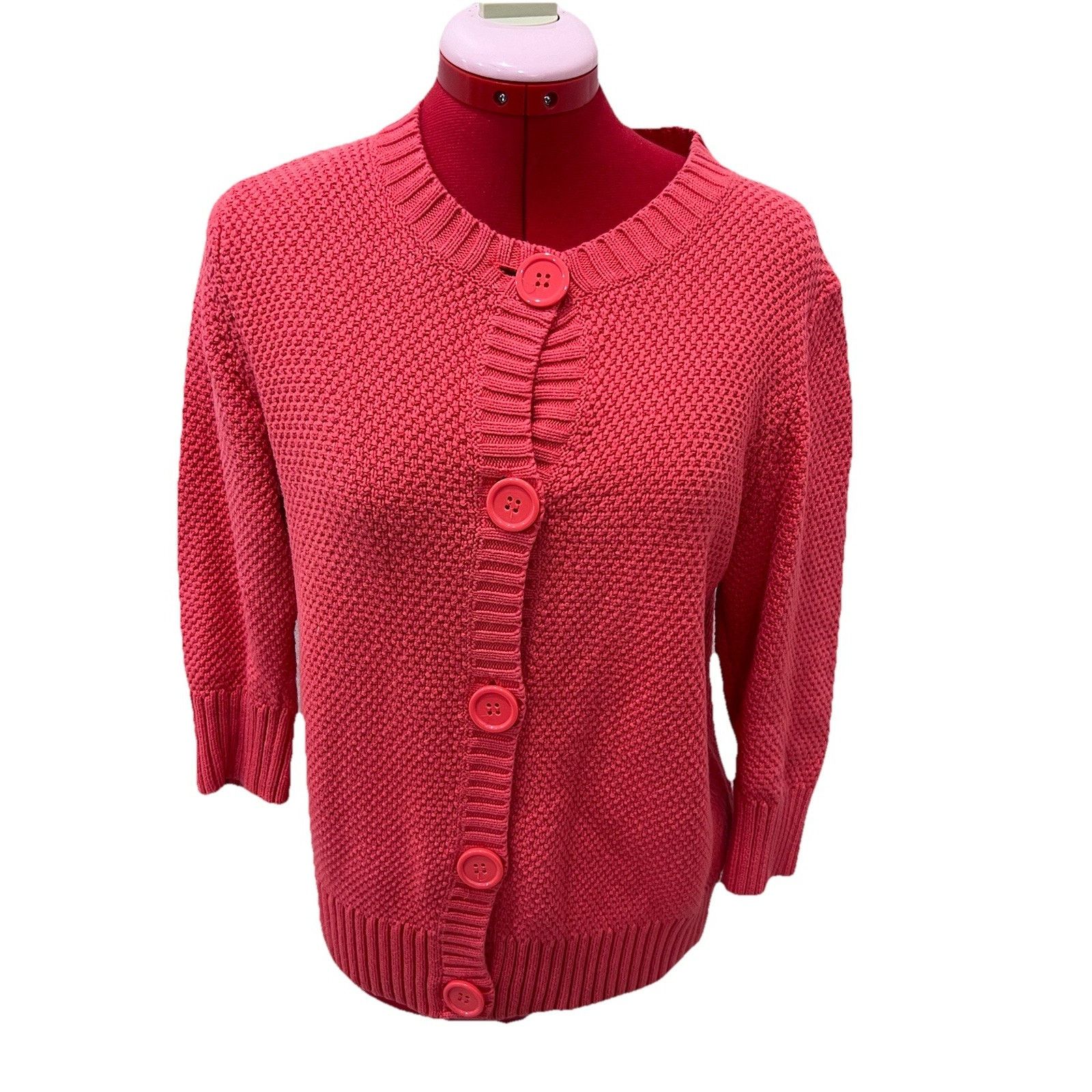 L.L. Bean LL Bean Chunky Knit Button Down Cozy Cardigan Size M / US 6-8 / IT 42-44 - 1 Thumbnail