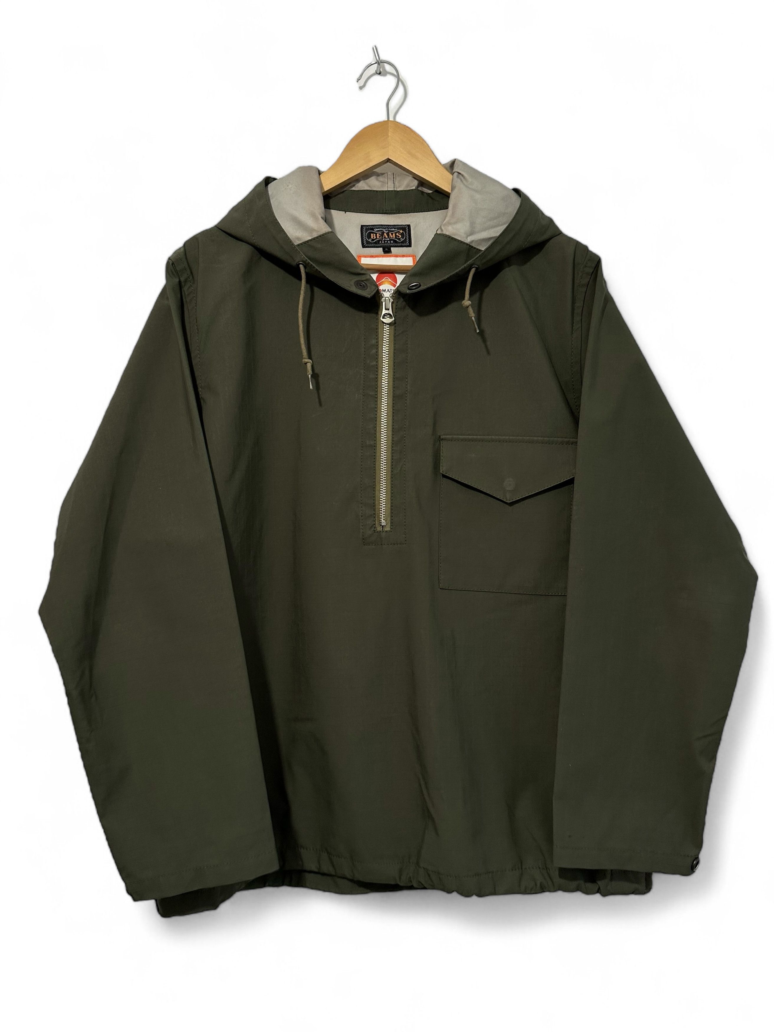 Beams Plus Beams+ x Komatsu Waterproof Anorak Jacket Size US L / EU 52-54 / 3 - 2 Thumbnail