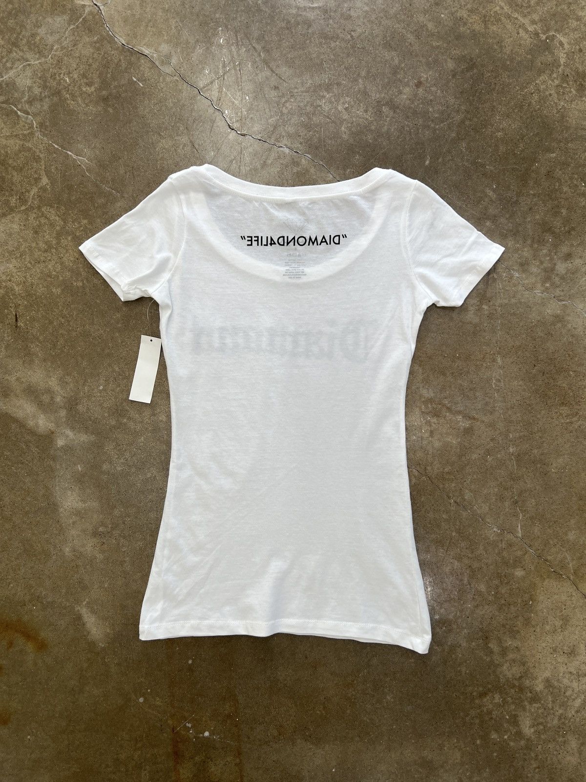 Diamond Supply Co. Diamond Supply Old English Script Tee White Small Size S / US 4 / IT 40 - 4 Thumbnail