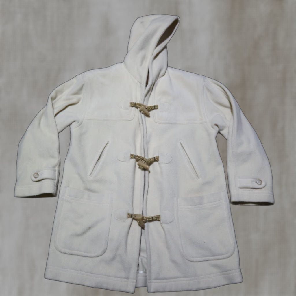 Vintage Lizsport Jacket Women's Petite Medium Ma 70% Wool Beige Pockets Utility Coat 90s City Teachers Mens Womens Size M / US 6-8 / IT 42-44 - 1 Thumbnail