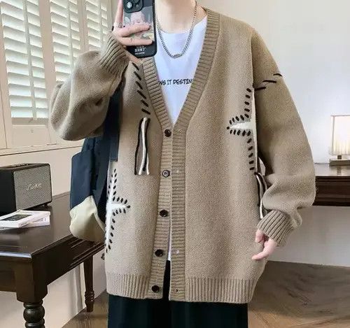 Japanese Brand star cardigan knitwear Size US M / EU 48-50 / 2 - 6 Thumbnail