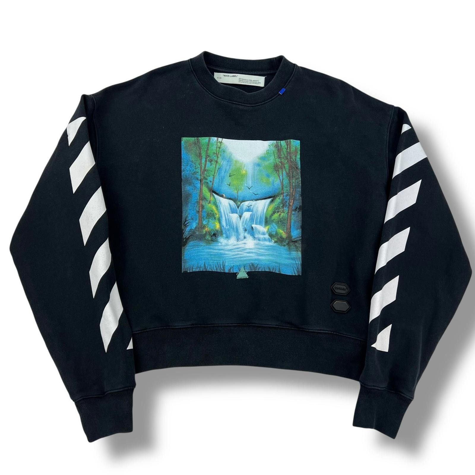 Off-White Off-White Waterfall Sweatshirt Size US M / EU 48-50 / 2 - 2 Thumbnail