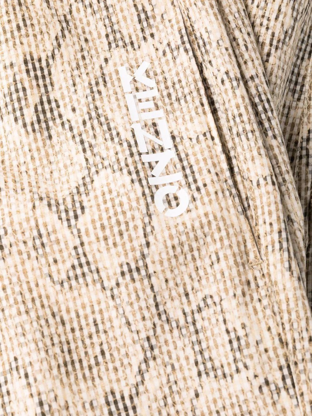Kenzo o1y1025 Sweatpant in Beige Size 27" / US 4 / IT 40 - 4 Thumbnail