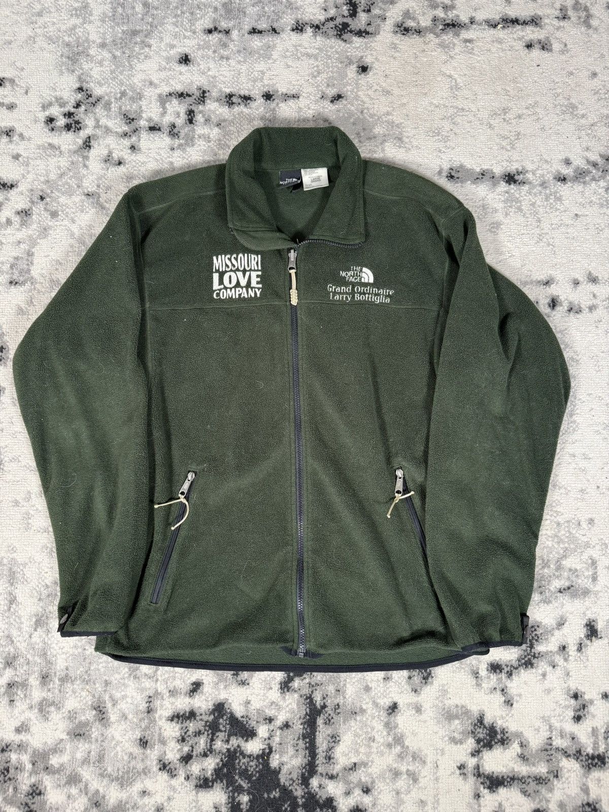 The North Face Vintage Made in USA The North Face Zip-Up Fleece Jacket Size US L / EU 52-54 / 3 - 3 Thumbnail