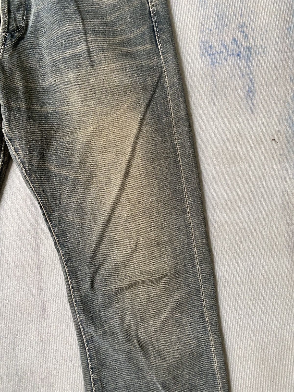 Japanese Brand × Paul Smith × Paul Smith Red Ear Red Ear Paul Smiths Rusty Washed Faded Denim Size US 31 - 9 Thumbnail