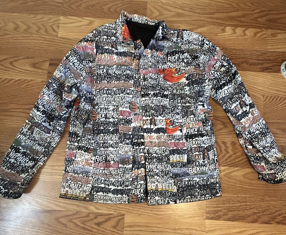 Fucking Awesome Fucking Awesome reversible denim jacket XL Size US XL / EU 56 / 4 - 1 Thumbnail