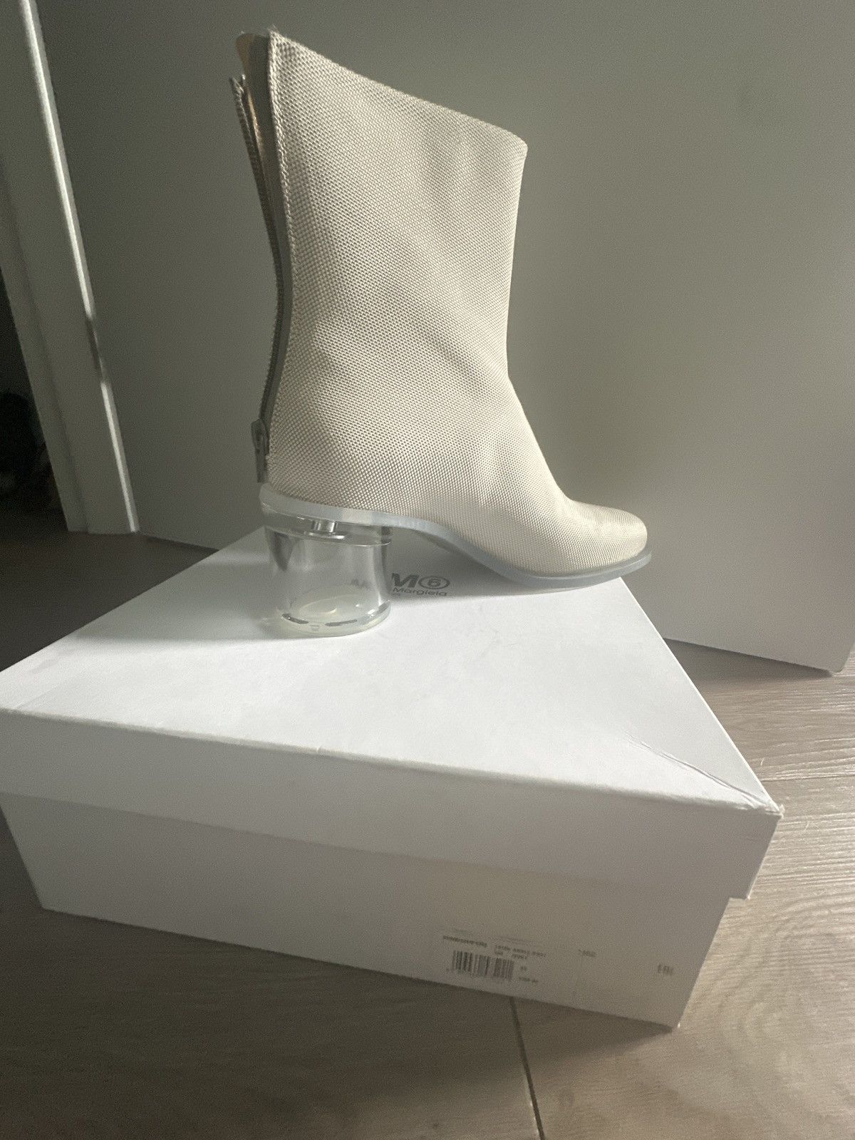 Maison Margiela Ivory - Ankle Boots | Maison Margiela Size US 9 / IT 39 - 4 Thumbnail