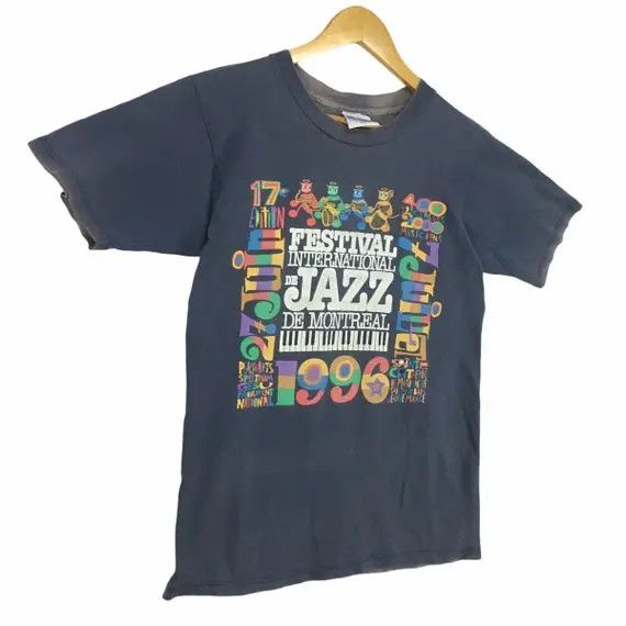 Band Tees Vtg Music Festival International De Jazz Montreal Tee Shirt Size US S / EU 44-46 / 1 - 5 Thumbnail