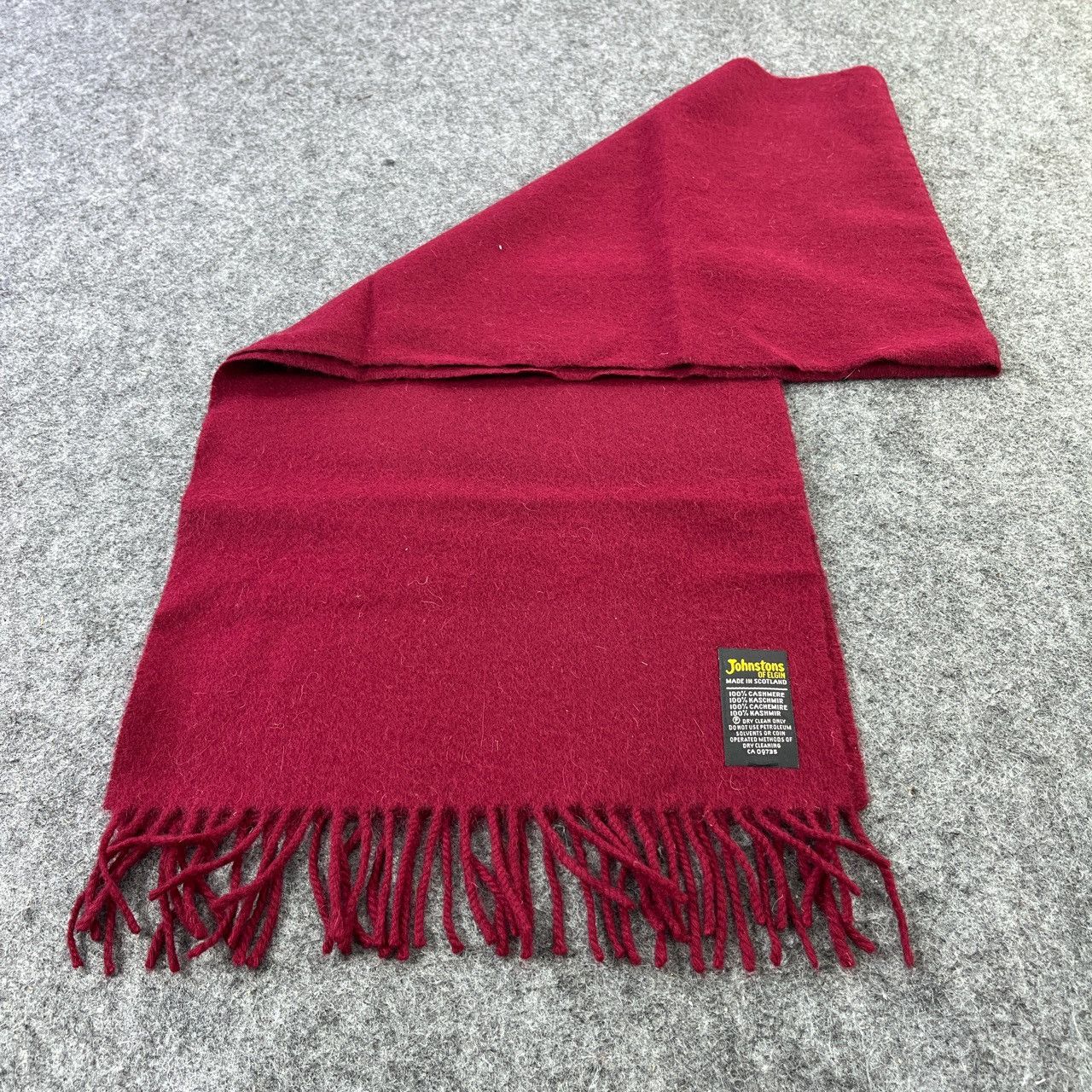 Johnstons Of Elgin × Vintage Johnstons Of Elgin Scarf / Muffler / Neckwear T095 Size ONE SIZE - 3 Thumbnail