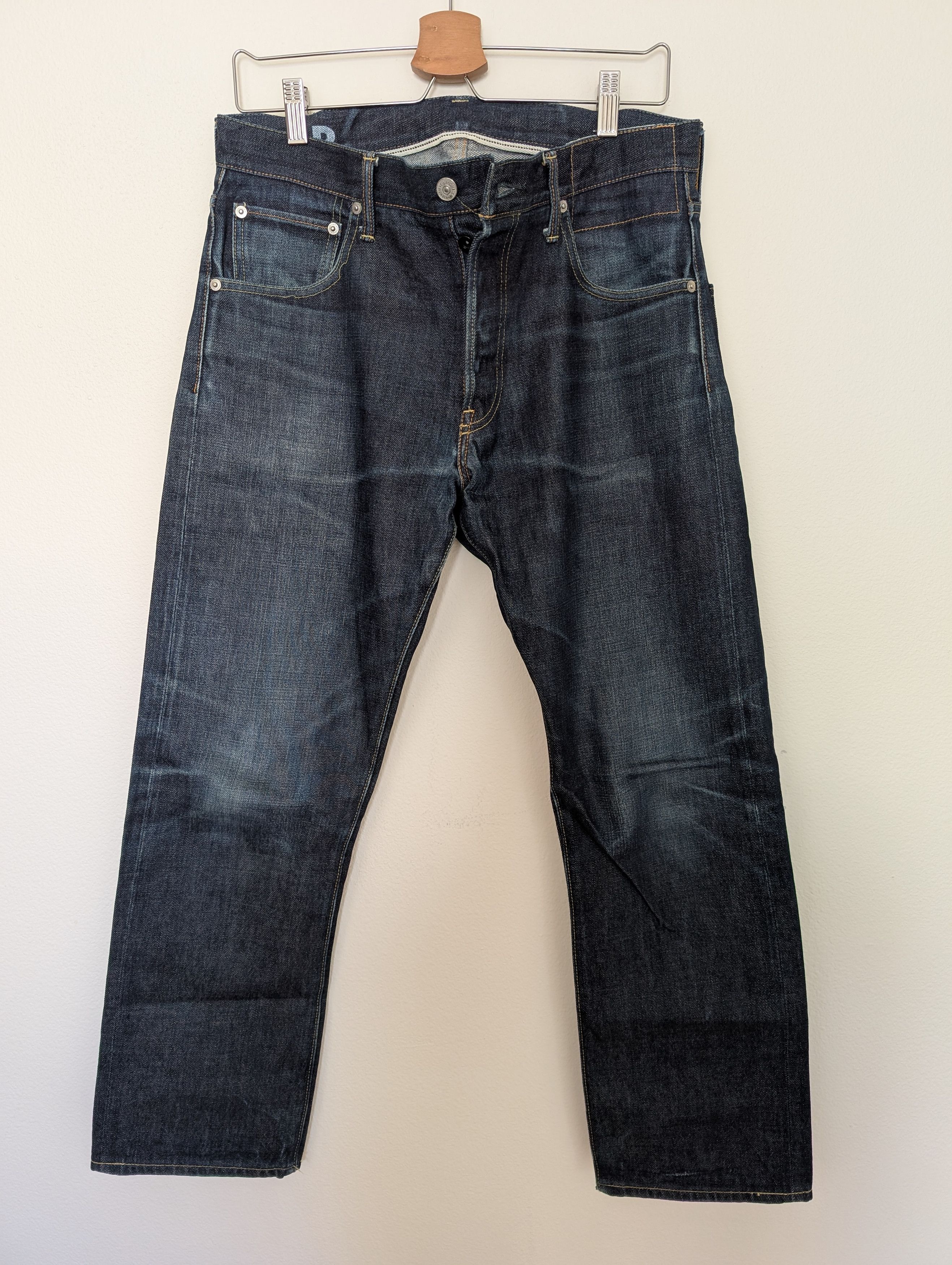 visvim 01 D2.5 W34×L30 パイソンパッチ visvim 01 D2.5 W34×L30 パイソンパッチ ビズビム visvim 日本製