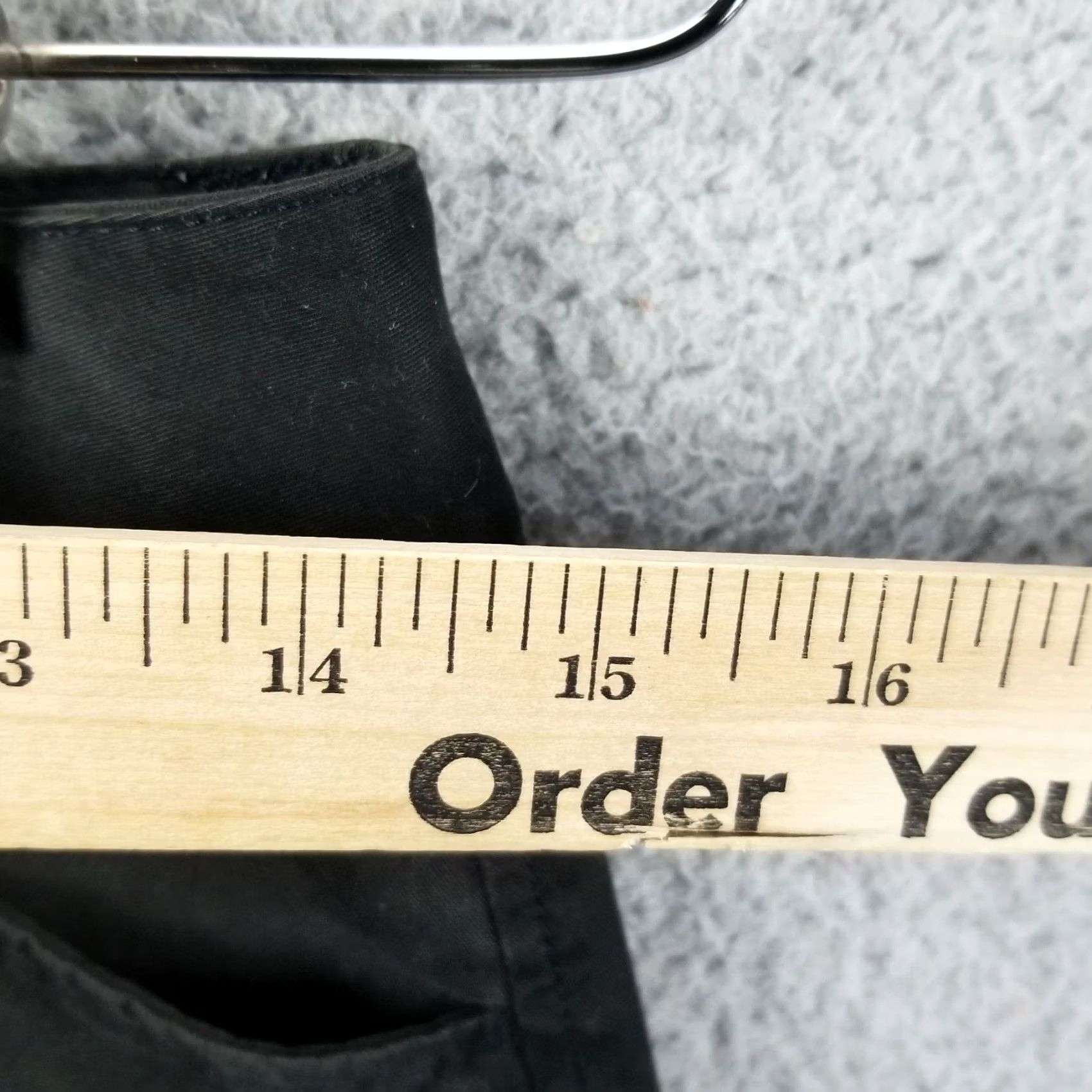 Eddie Bauer Eddie Bauer Pants Women 4 Mercer Fit Black Cropped Career Ankle 28X27 Jeans, Straight, Belt Loops, 98% Cotton 2% Elastane, Machine Washable Size 27" / US 4 / IT 40 - 3 Thumbnail