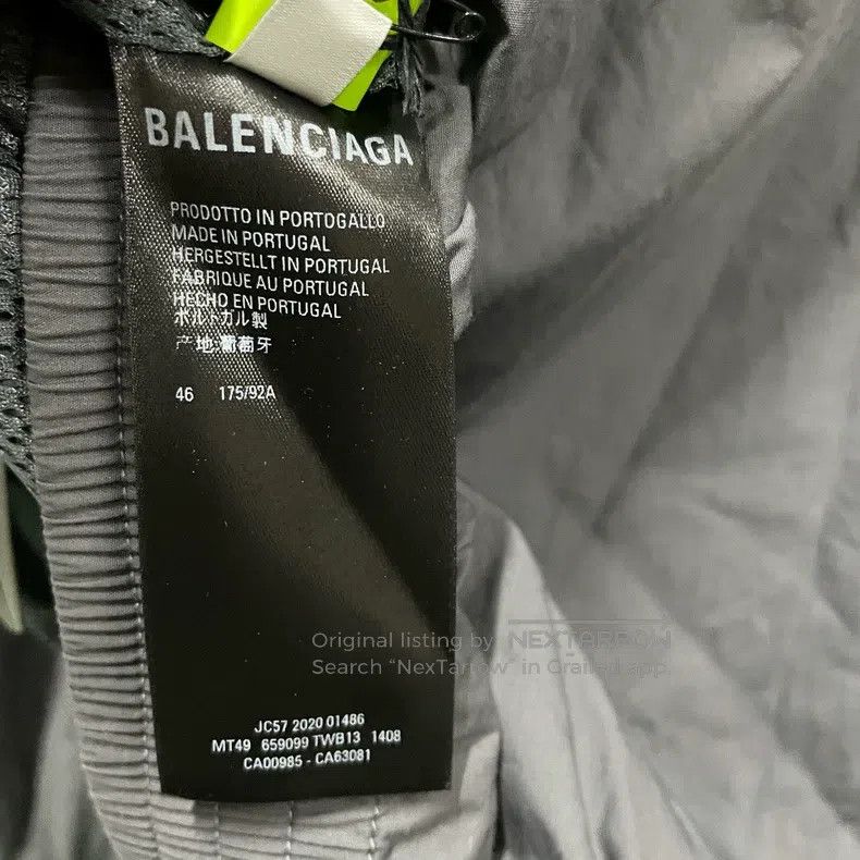 Balenciaga Balenciaga Double B Embroidered Logo School Uniform Jacket Size US S / EU 44-46 / 1 - 5 Thumbnail