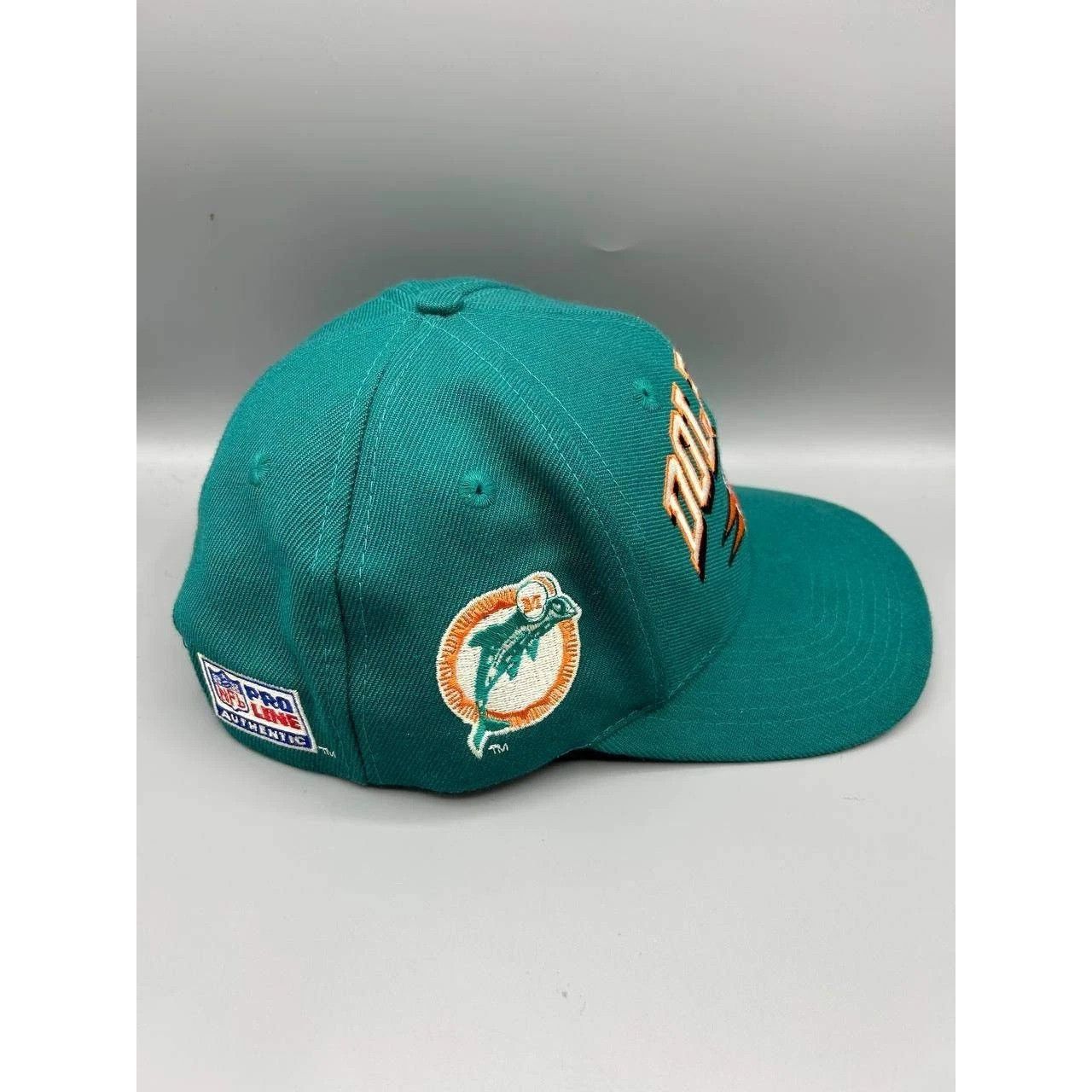 Logo Athletic Vintage Miami Dolphins Hat Men Blue NFL Snap Back Cap Size ONE SIZE - 6 Thumbnail