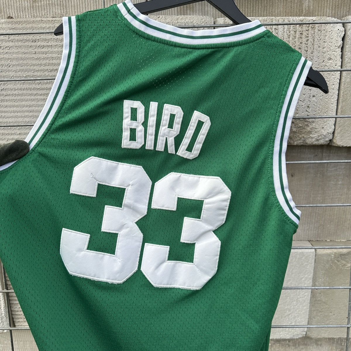 Adidas Vintage 80s Boston Celtics #33 Larry Bird NBA Jersey 1985 86 Size US M / EU 48-50 / 2 - 9 Thumbnail