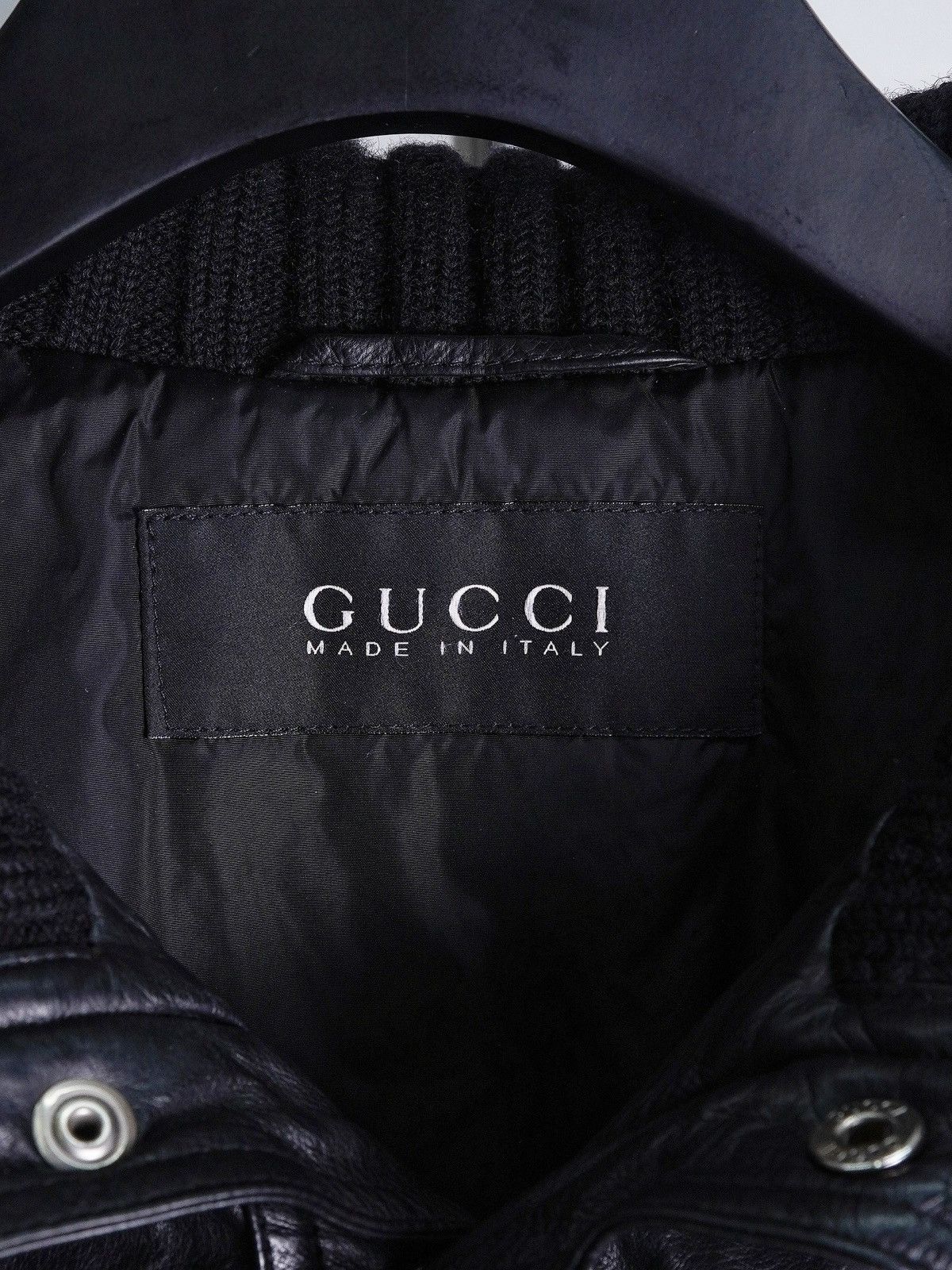 Gucci FW03 Zipper Leather Jacket Tom Ford Era Size US M / EU 48-50 / 2 - 11 Thumbnail