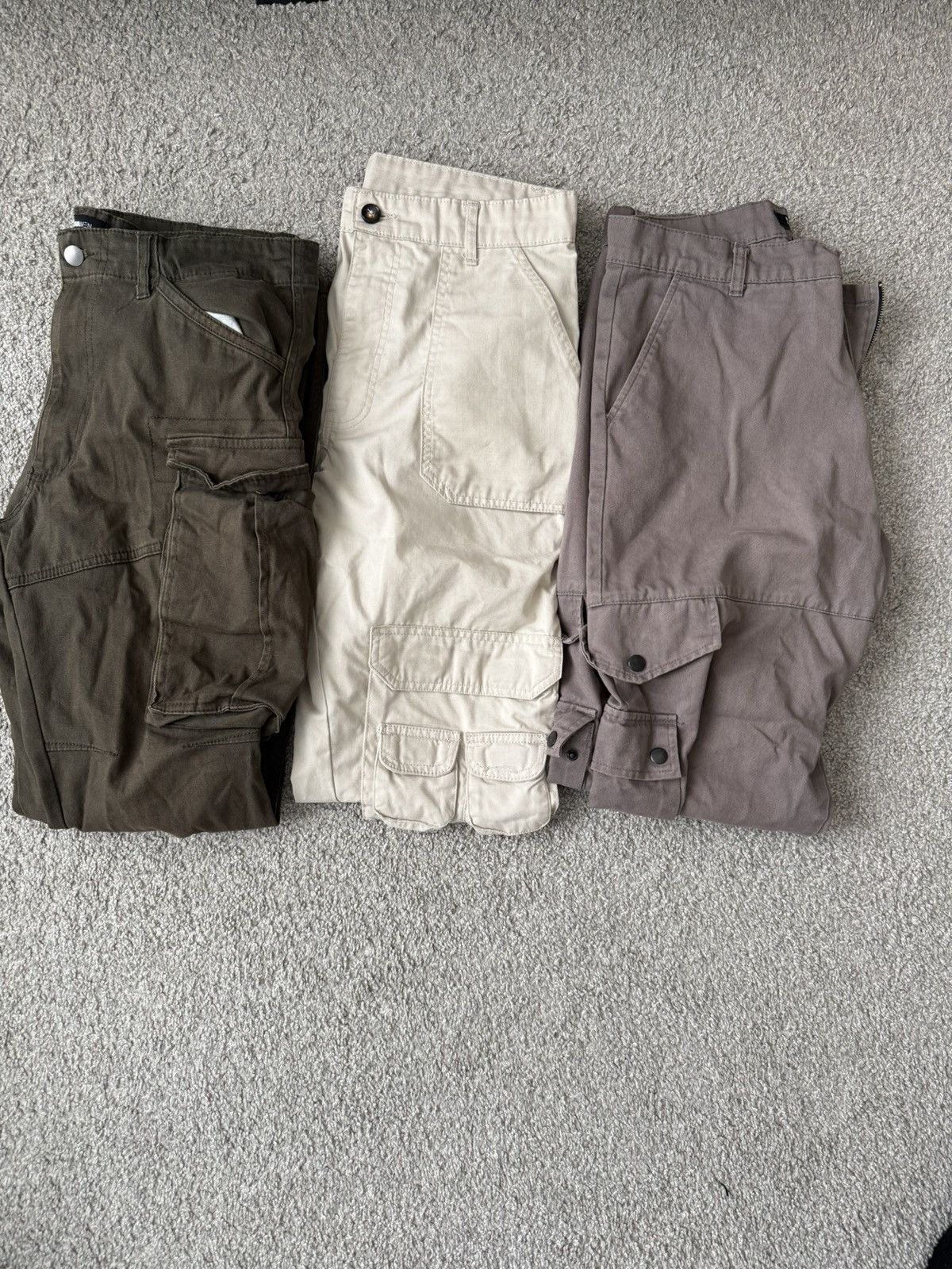 Boohoo Cargo Pants Size US 32 / EU 48 - 2 Thumbnail
