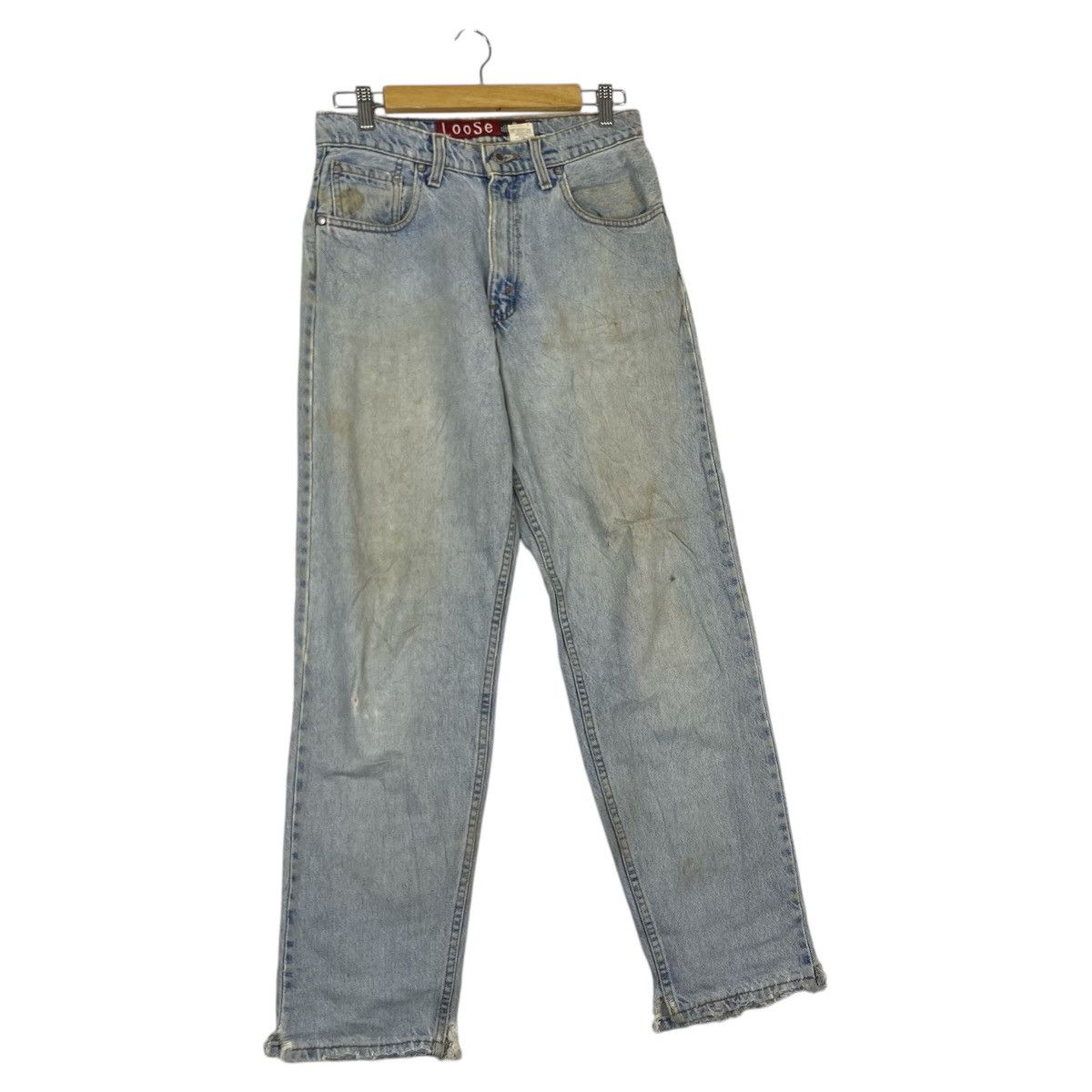 Designer × Levi's × Vintage Vintage 90s Levis Silver Tag Denim Vintage 90s Levis Size US 28 / EU 44 - 3 Thumbnail