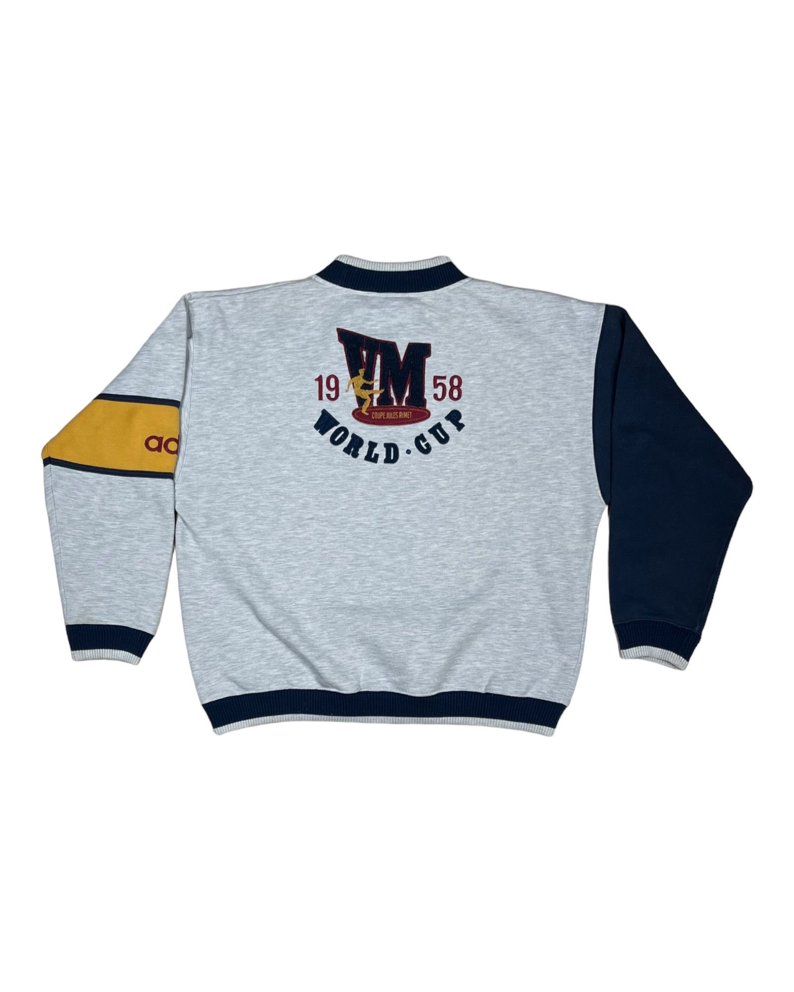 Adidas Adidas Sweatshirt Sweden 1958 FIFA World Cup Jules Rimet Size US M / EU 48-50 / 2 - 2 Thumbnail