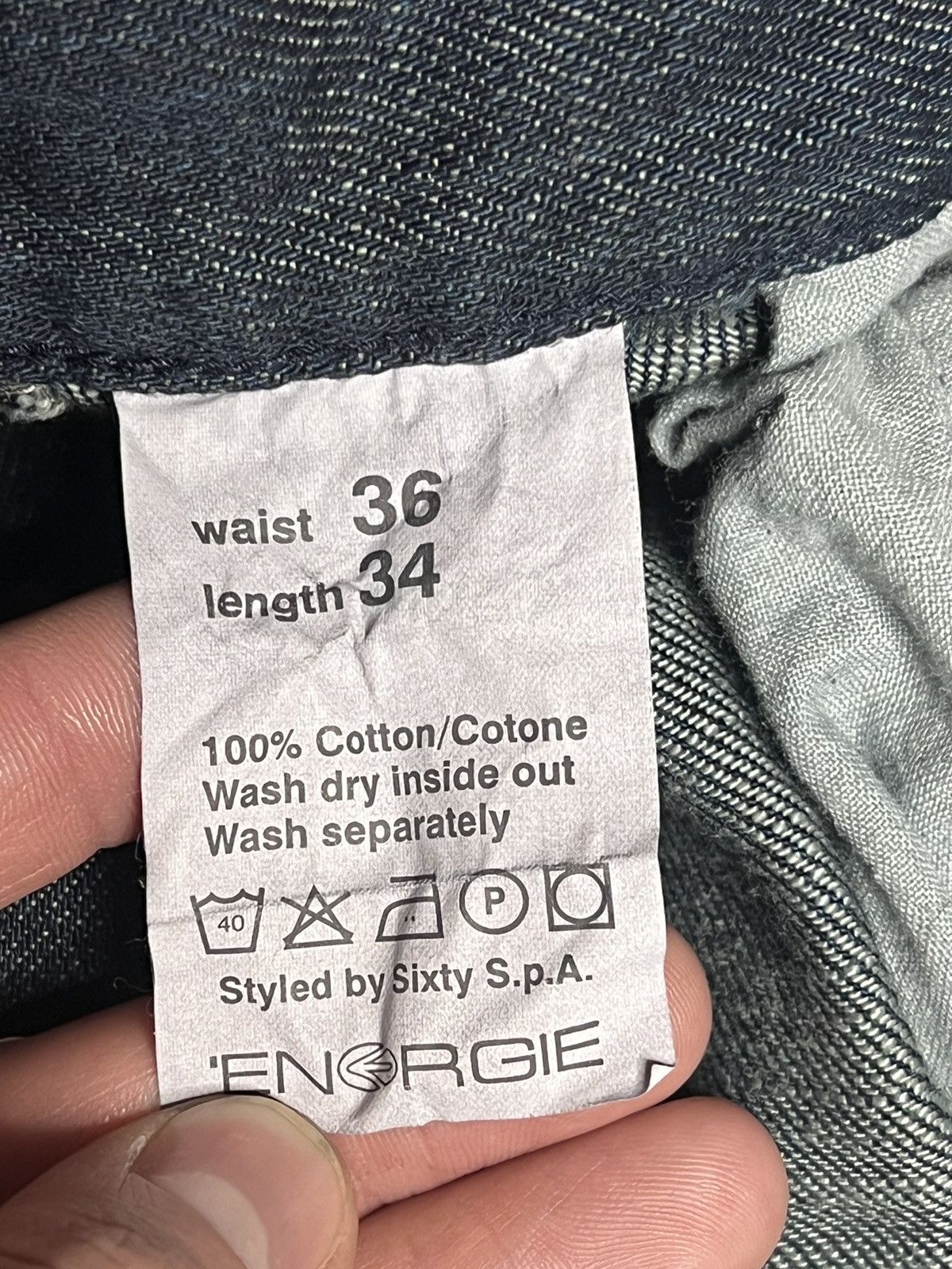 Energie Vintage Y2K Energie Jeans 36 Size Size US 36 / EU 52 - 11 Thumbnail