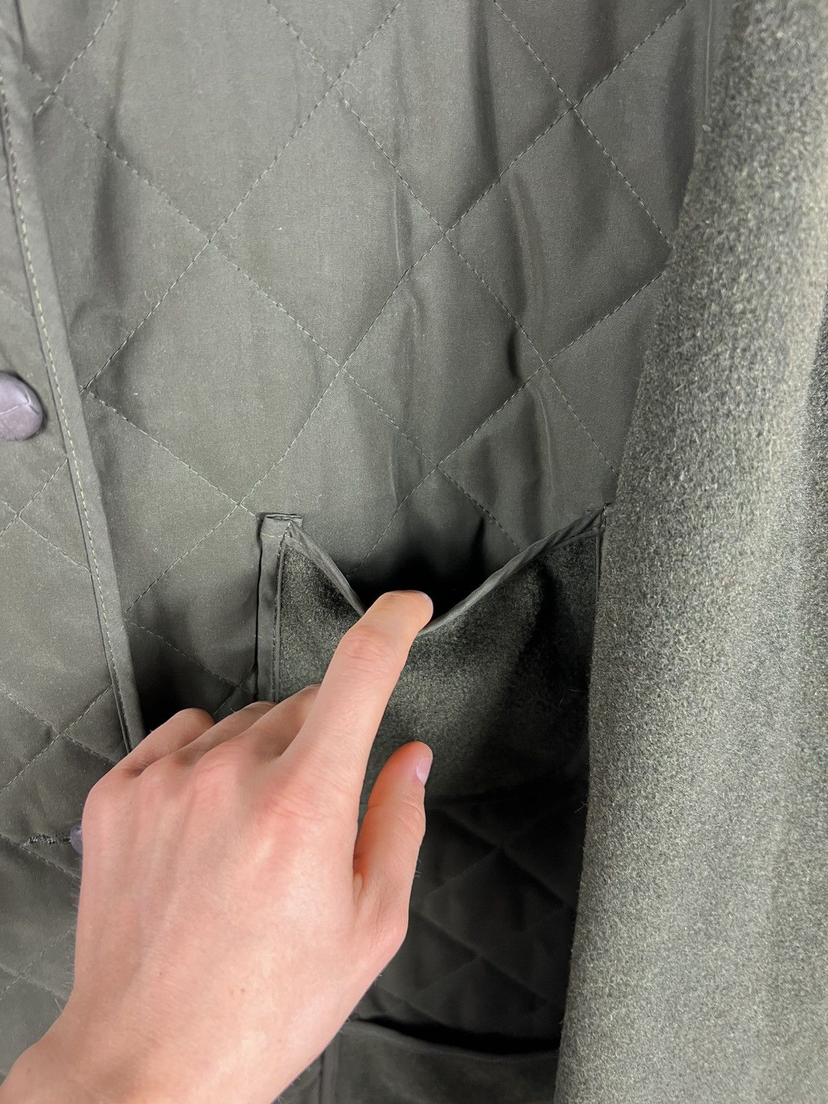Burberry Vintage 90s Burberrys London quilted nylon coat parka jacket Size M / US 6-8 / IT 42-44 - 13 Thumbnail