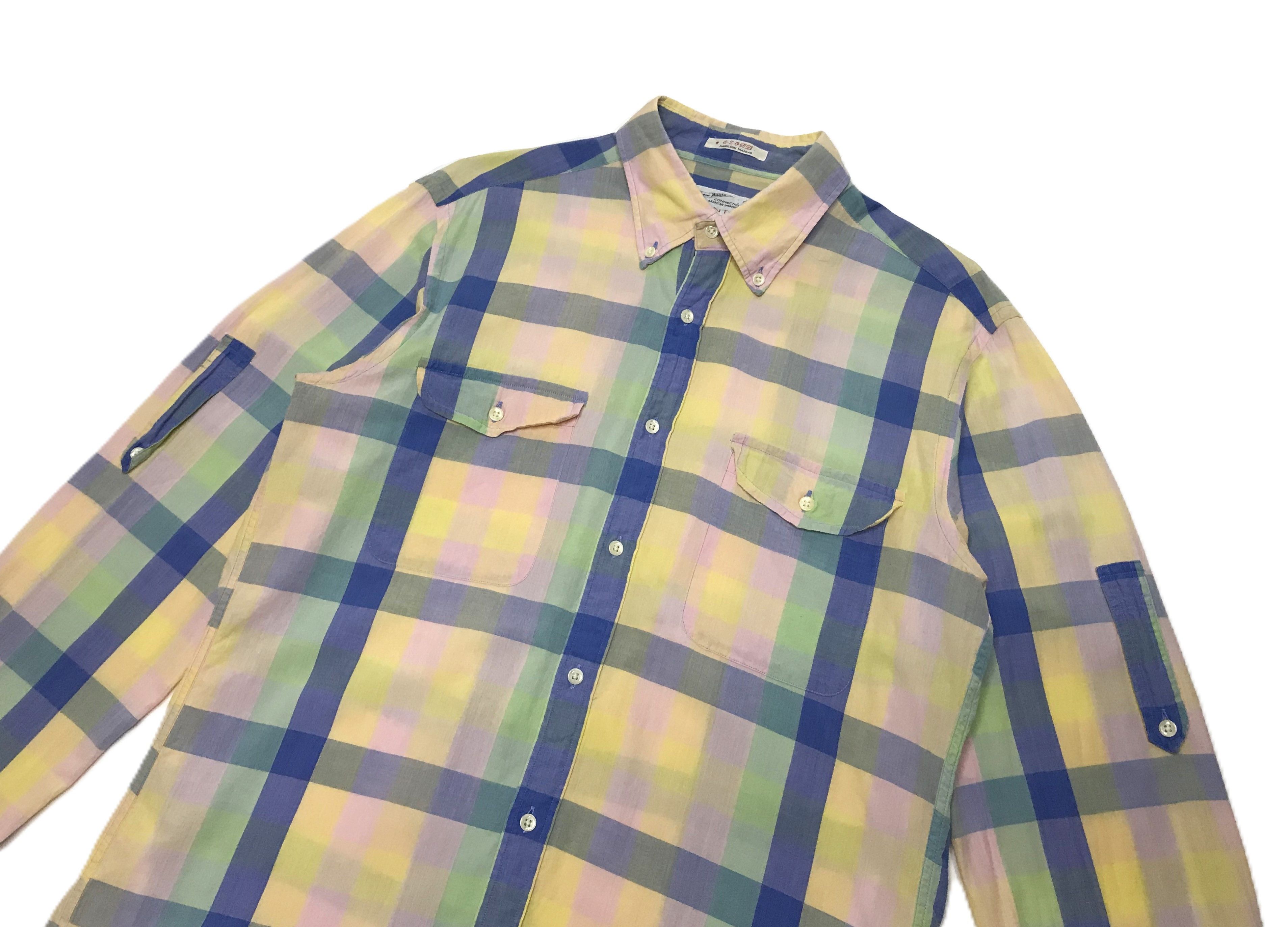 Gant Rugger Gant Rugger Mens Checked Shirt Size M Size US M / EU 48-50 / 2 - 2 Thumbnail