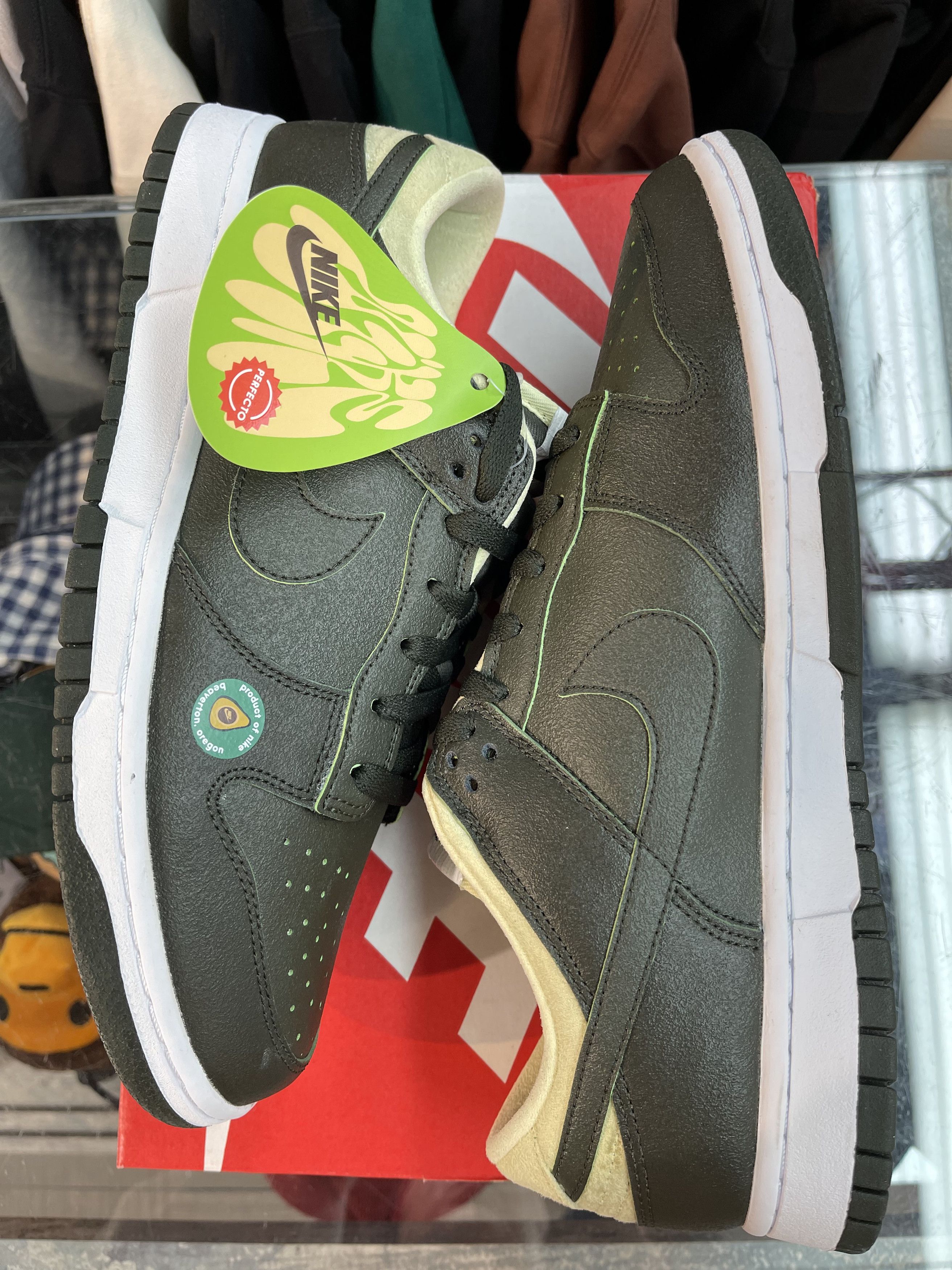 image of Nike Dunk Low Avocado Shoes, Men's (Size 10.5)