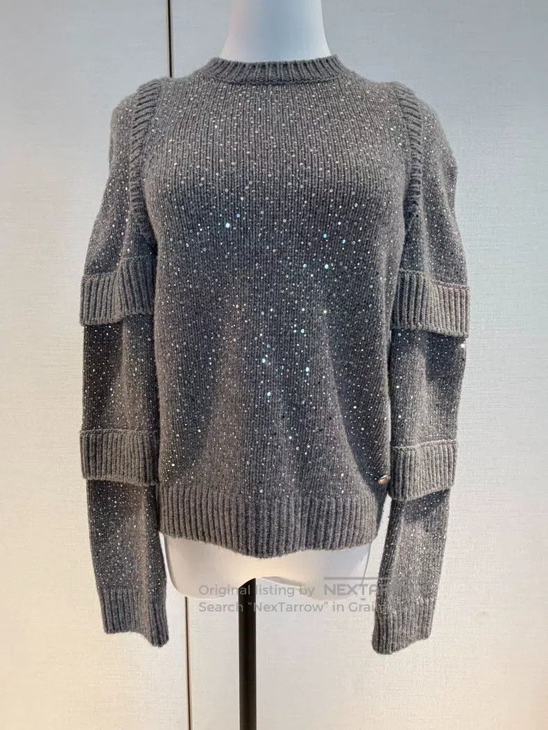 Chanel Chanel Starry Sky Series Colourful Black Knitted Sweater Size XS / US 0-2 / IT 36-38 - 1 Thumbnail