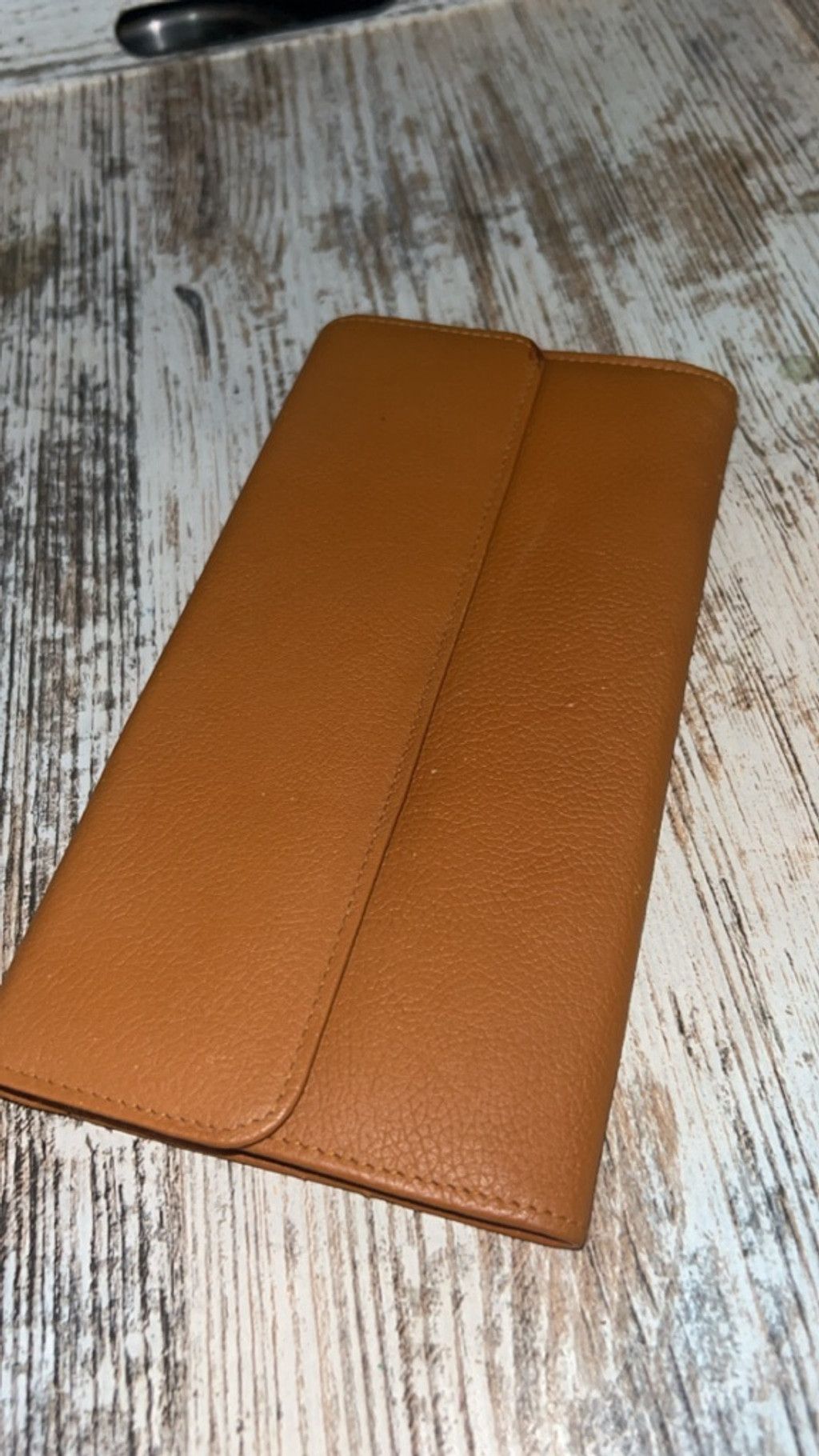The Unbranded Brand Women's Brown Nappa Cowhide Wallet One Size Size ONE SIZE - 1 Thumbnail