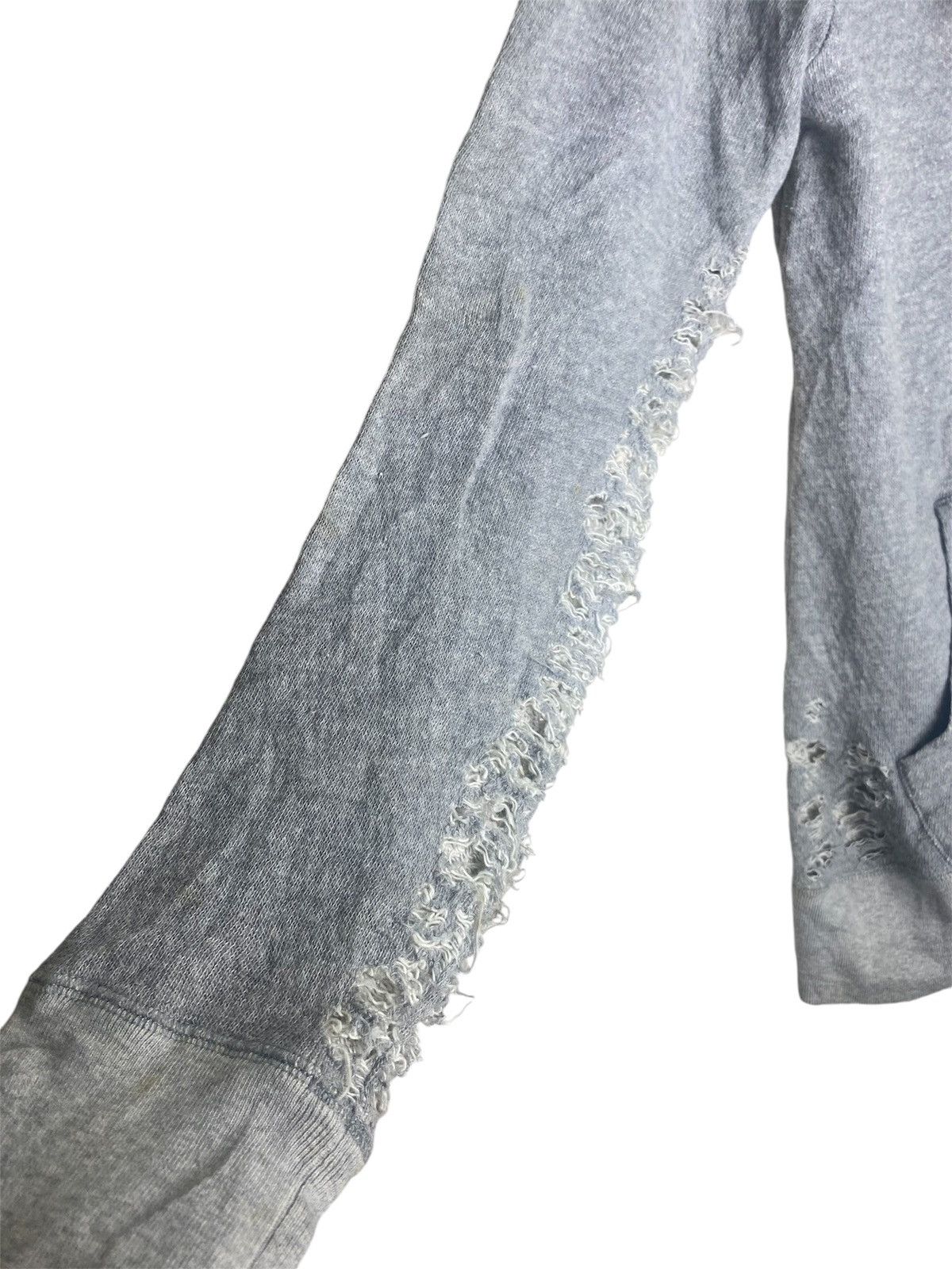 Maison MIHARA YASUHIRO FW16 Miharayasuhiro Distressed Punk Hoodies Size US M / EU 48-50 / 2 - 9 Thumbnail