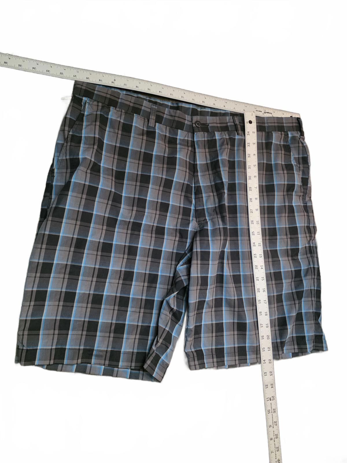 Other Ben Hogan Performance Golf Shorts Mens 40 Plaid Gray Blue Size US 40 / EU 56 - 4 Thumbnail