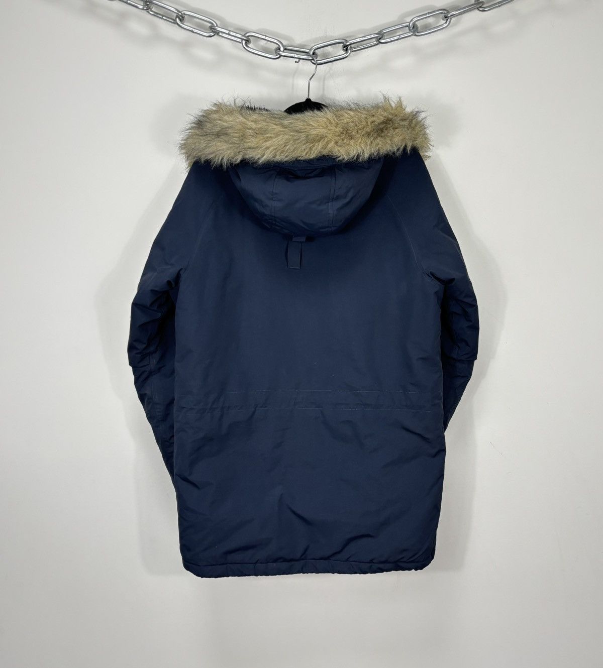 Carhartt Vintage Carhartt WIP Men’s Navy Fur Anchorage Parka Jacket Size US S / EU 44-46 / 1 - 2 Thumbnail