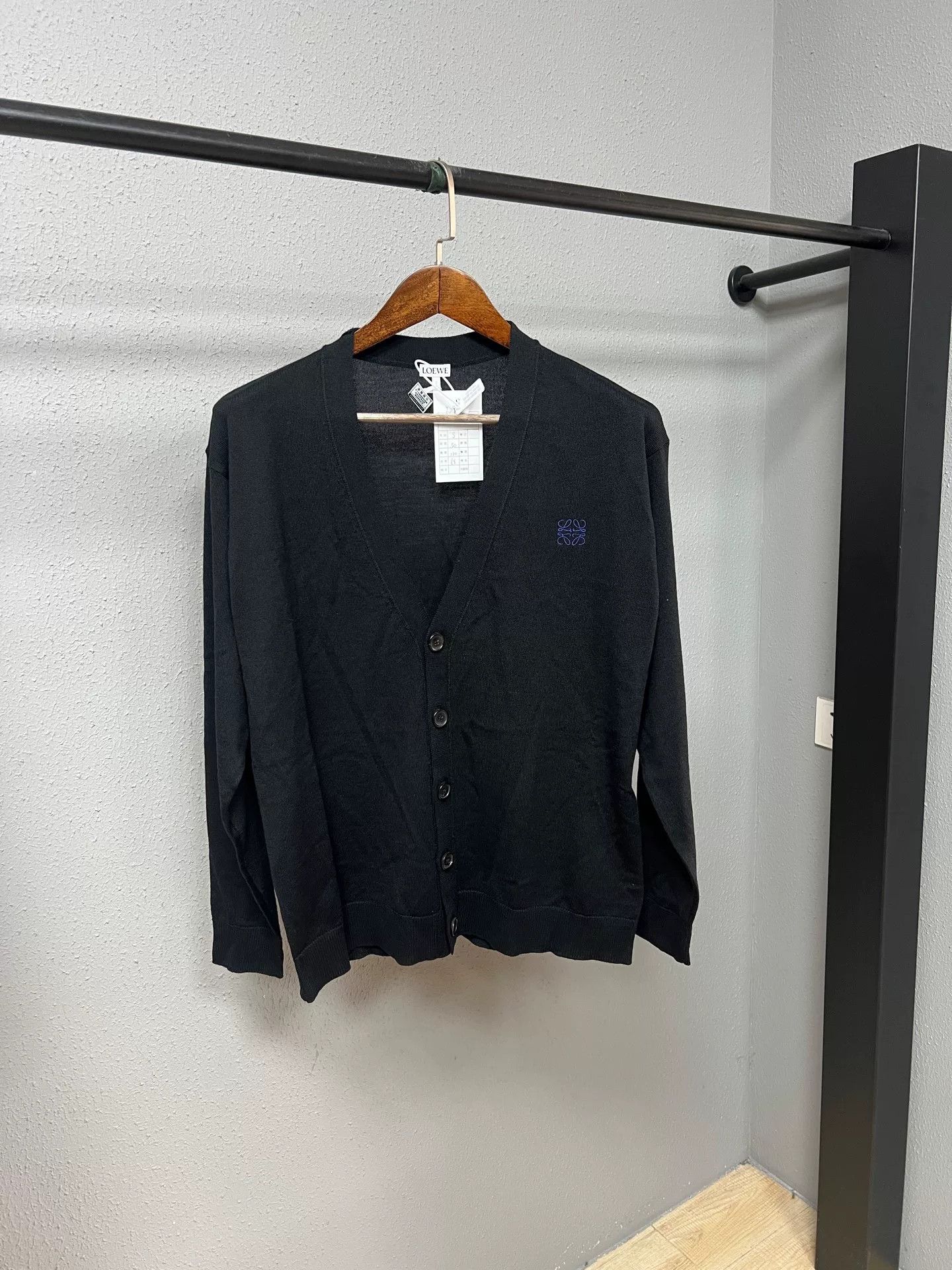 Loewe Loewe Blue Logo Cardigan Size US S / EU 44-46 / 1 - 1 Thumbnail