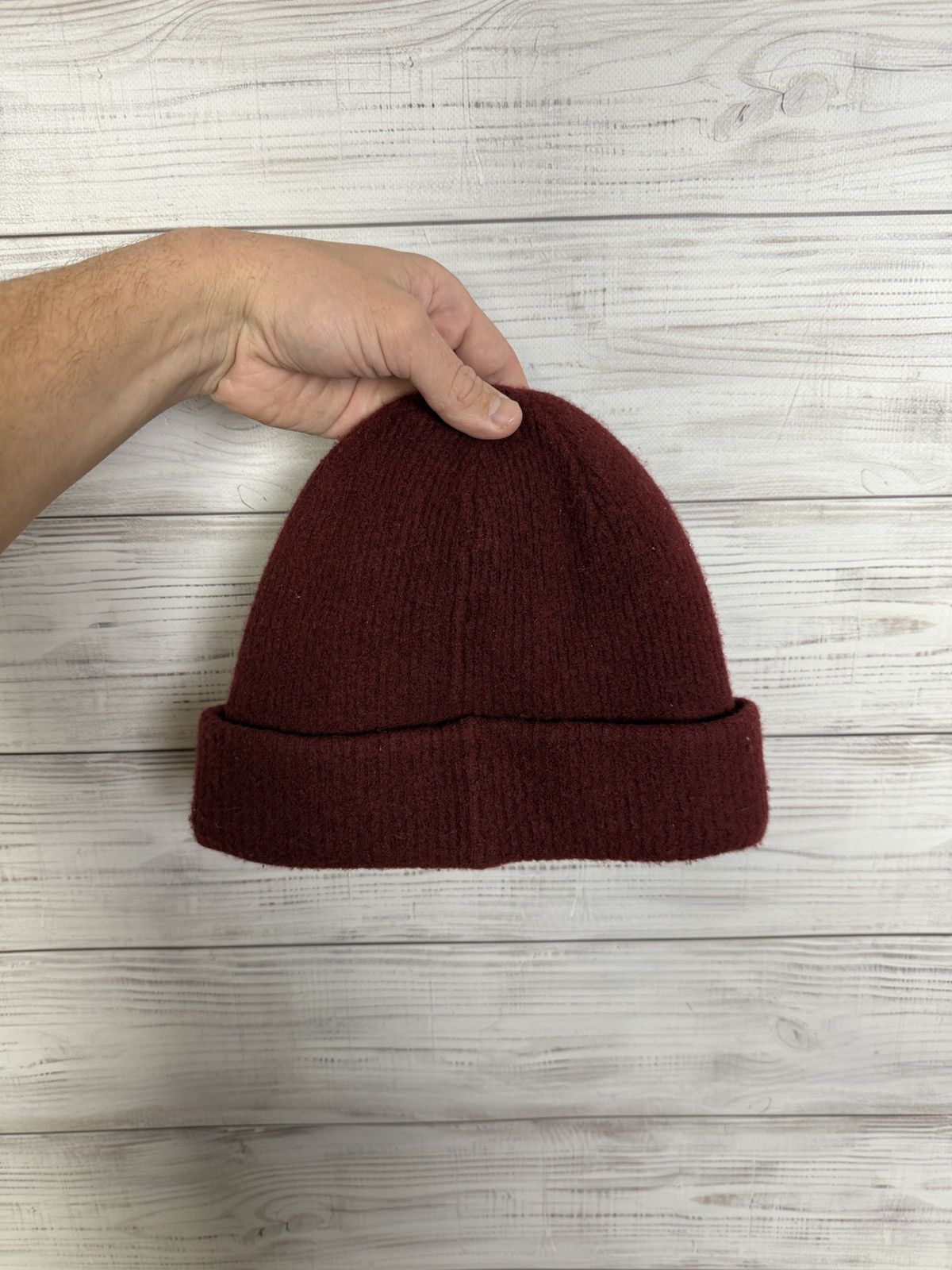 Acne Studios Acne Studios Beanie Hat Wool Size ONE SIZE - 2 Thumbnail