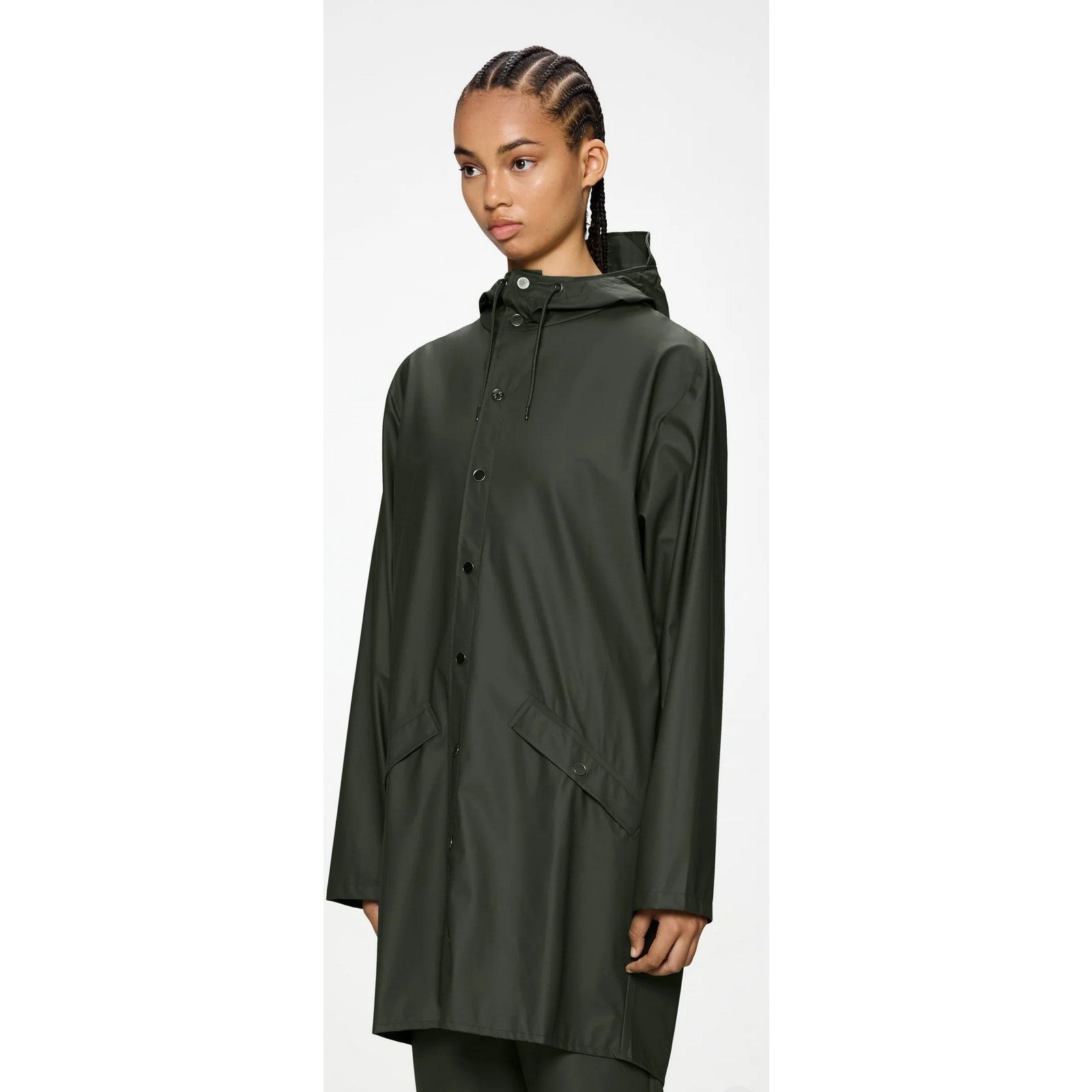 Rains Rains Long Jacket - Green XL NWT Size XL / US 12-14 / IT 48-50 - 3 Thumbnail