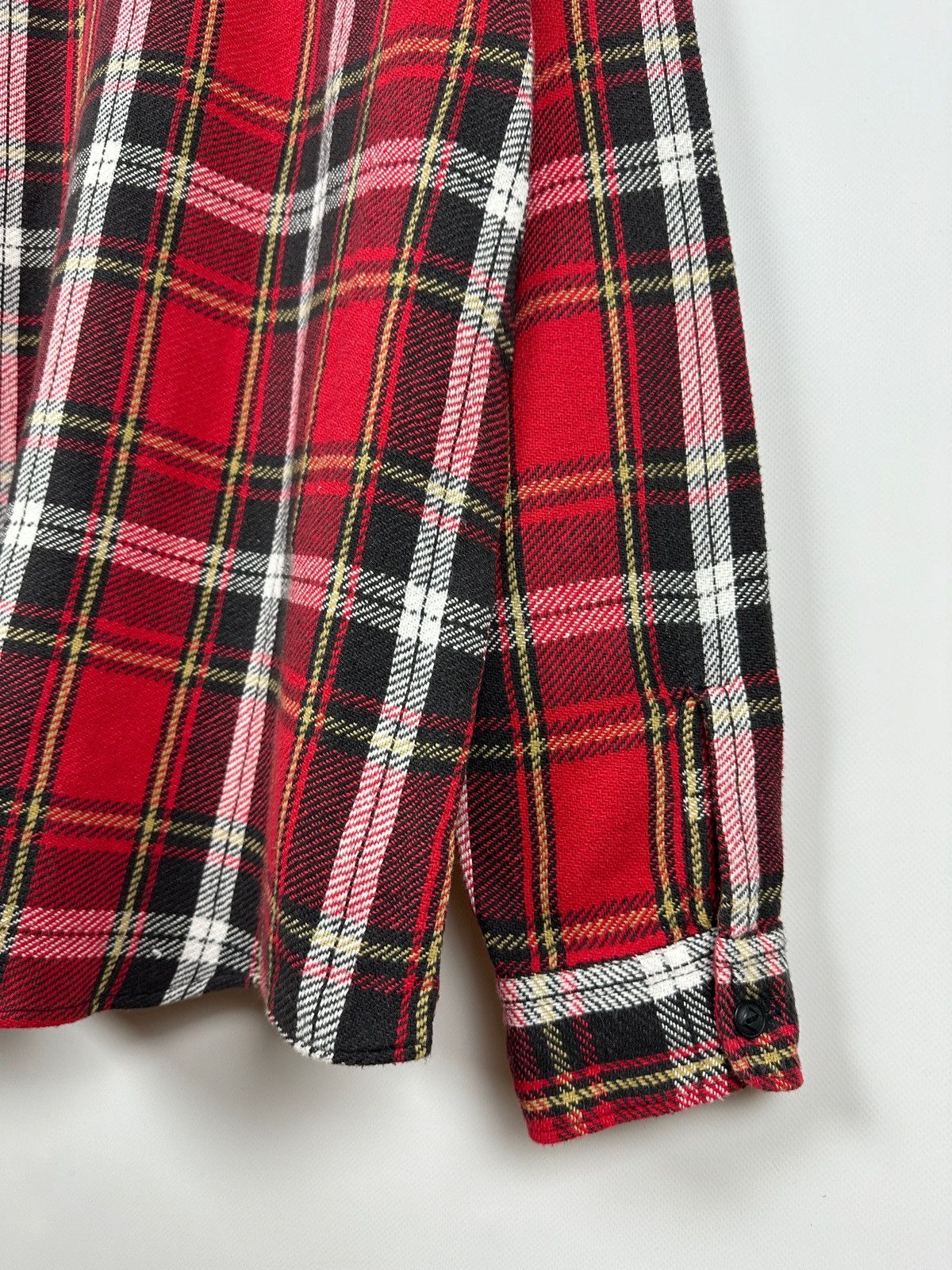 Polo Ralph Lauren RRL Ralph Lauren Double RL Plaid Flannel Long Sleeve Shirt Size US L / EU 52-54 / 3 - 17 Thumbnail