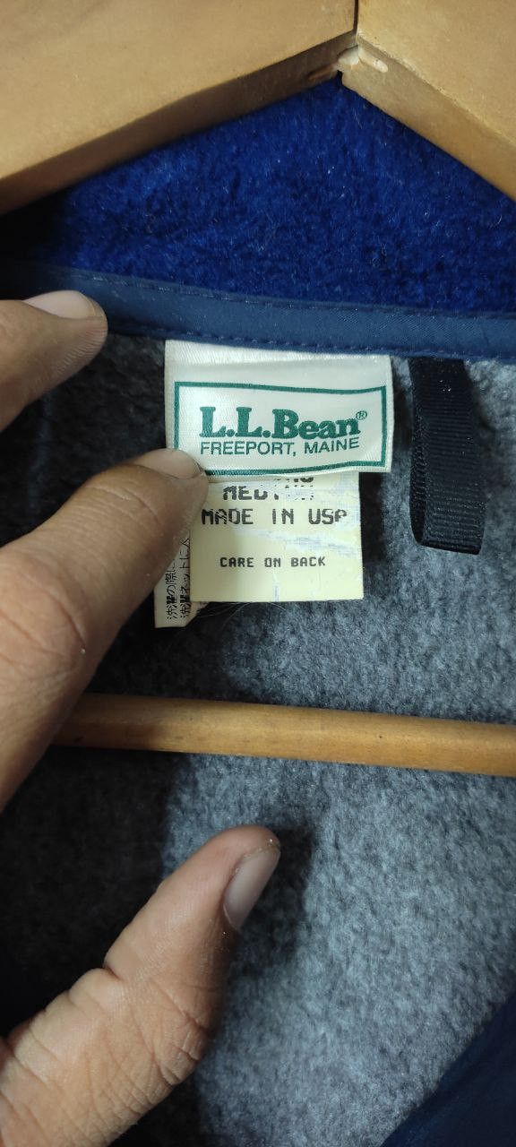 L.L. Bean LL.BEAN MADE IN USA FLEECE JACKET Size M / US 6-8 / IT 42-44 - 10 Thumbnail