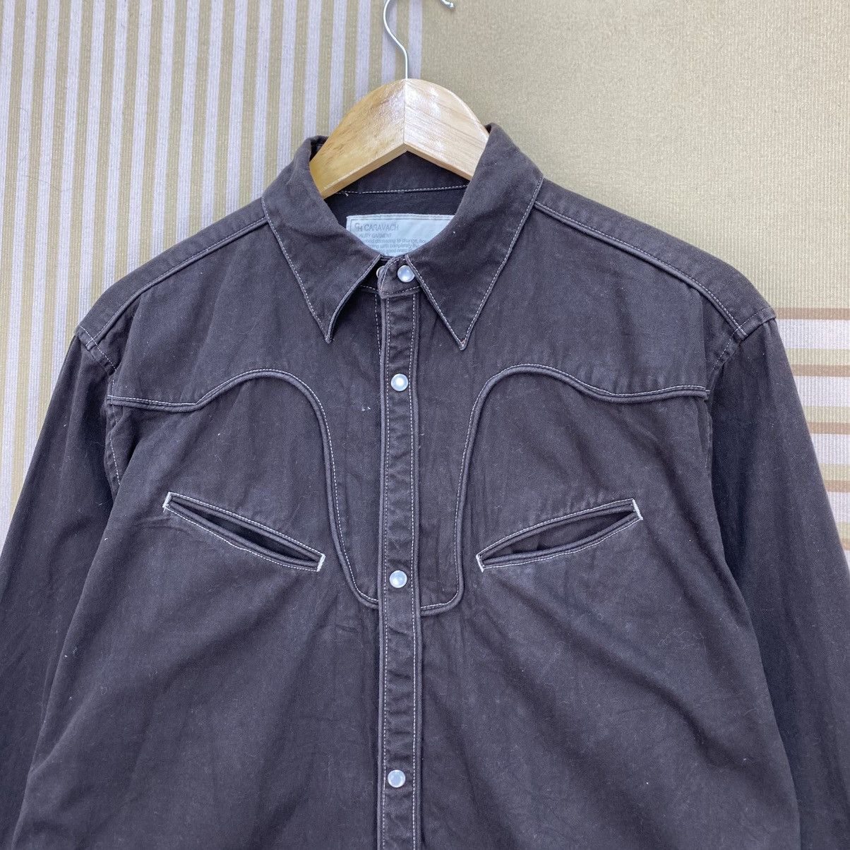 Rockmount Ranch Wear 🫶 Caravach Western Shirt Snap Button Up Shirt Jacket Size US M / EU 48-50 / 2 - 3 Thumbnail
