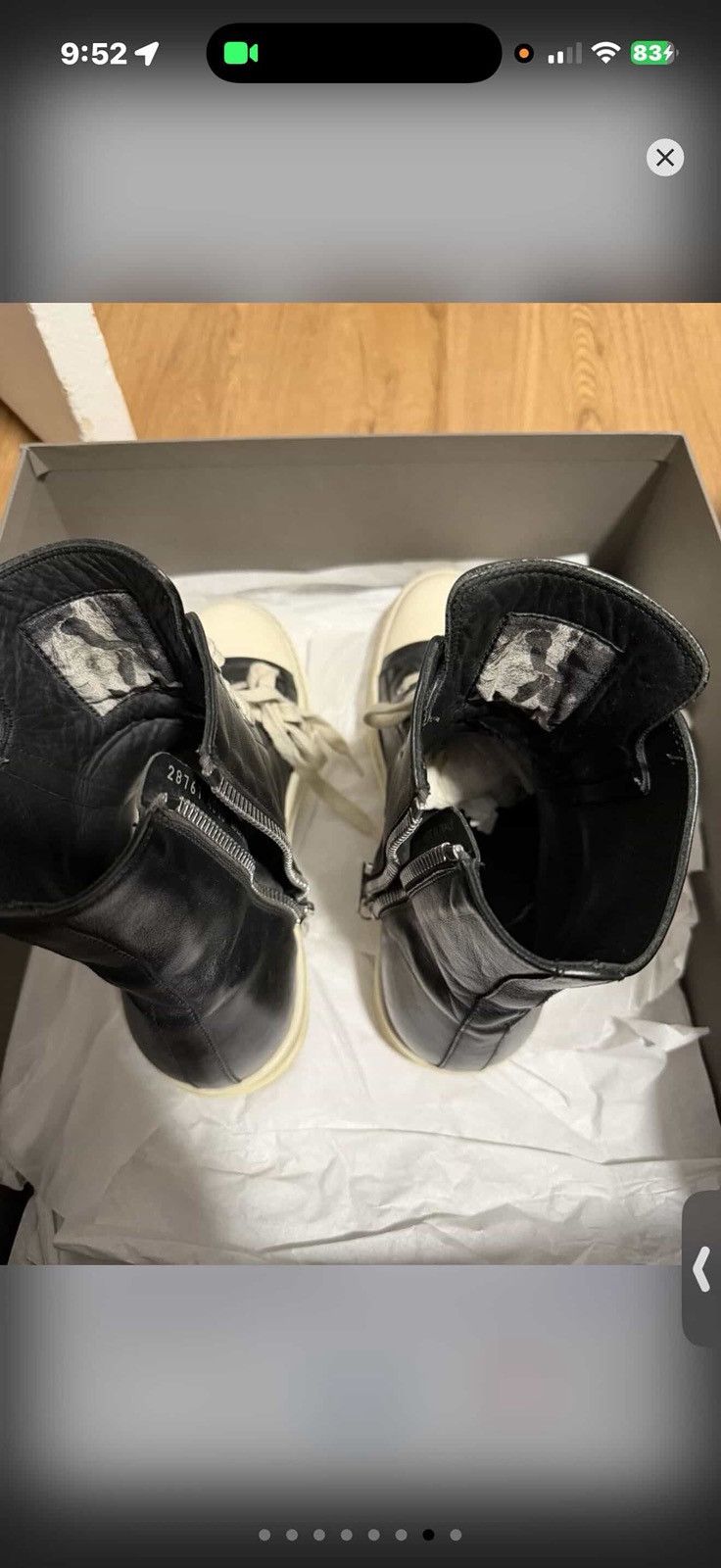 Rick Owens Rick owens ramon Size US 7.5 / EU 40-41 - 5 Thumbnail