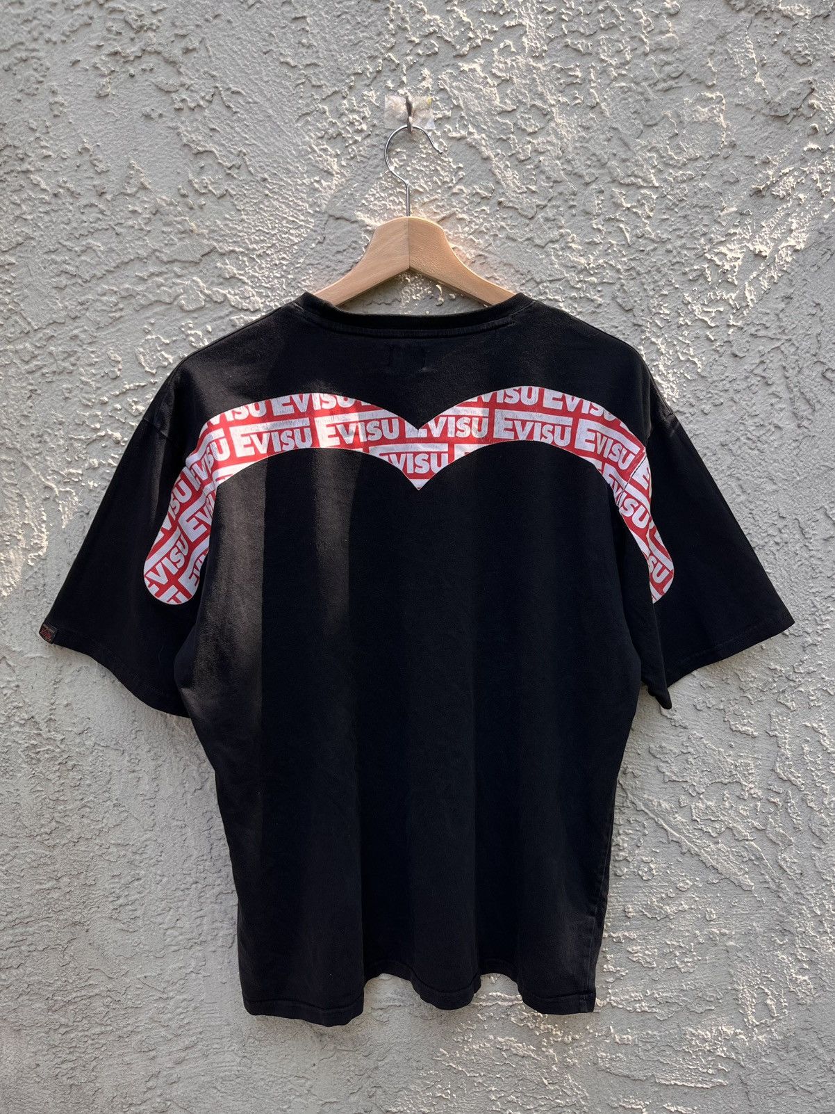 Evisu Evisu daicock print t-shirt Size US XXL / EU 58 / 5 - 2 Thumbnail